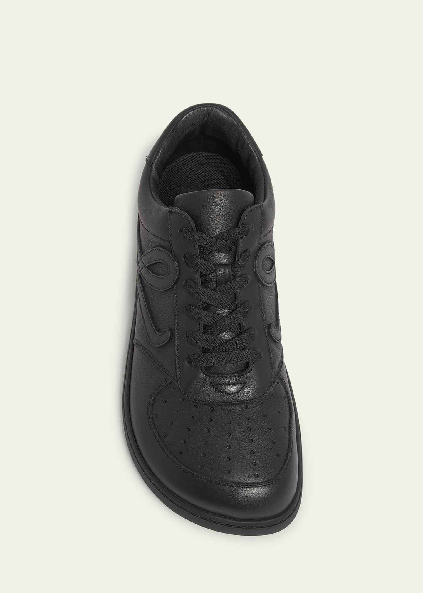 Loewe Men's Jambo Anagram Leather Sneakers - Bergdorf Goodman