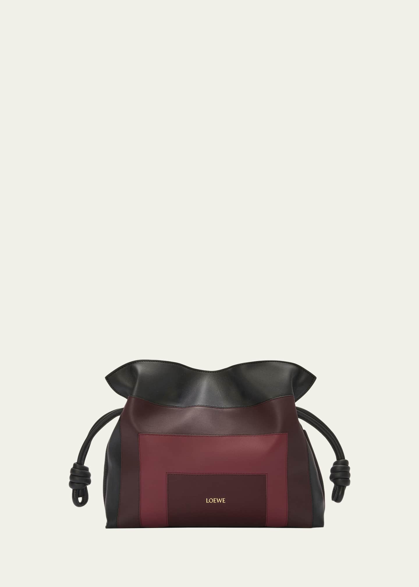 Loewe x Albers Flamenco Medium Clutch Bag in Nappa Leather