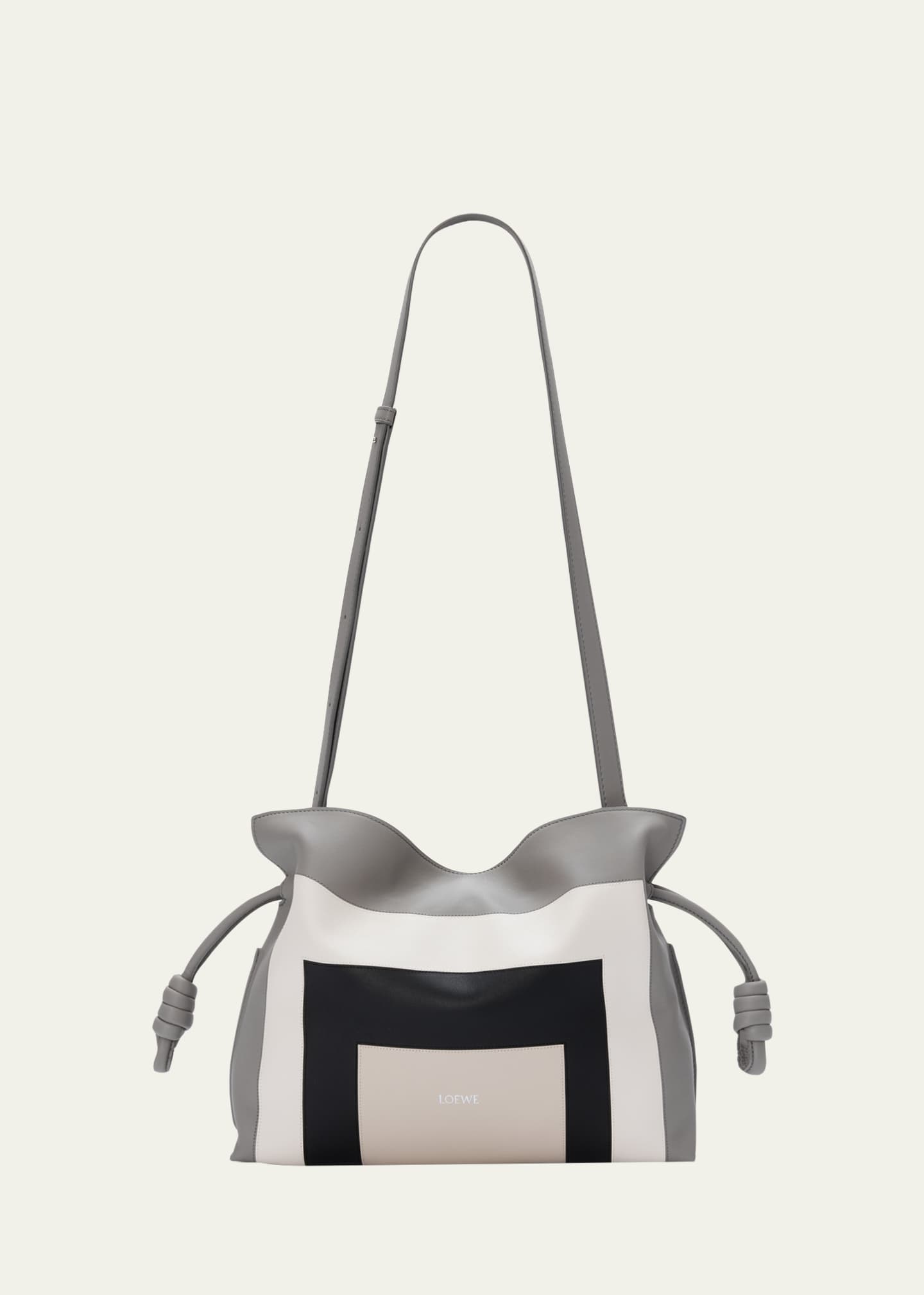 Loewe x Albers Flamenco Medium Clutch Bag in Nappa Leather