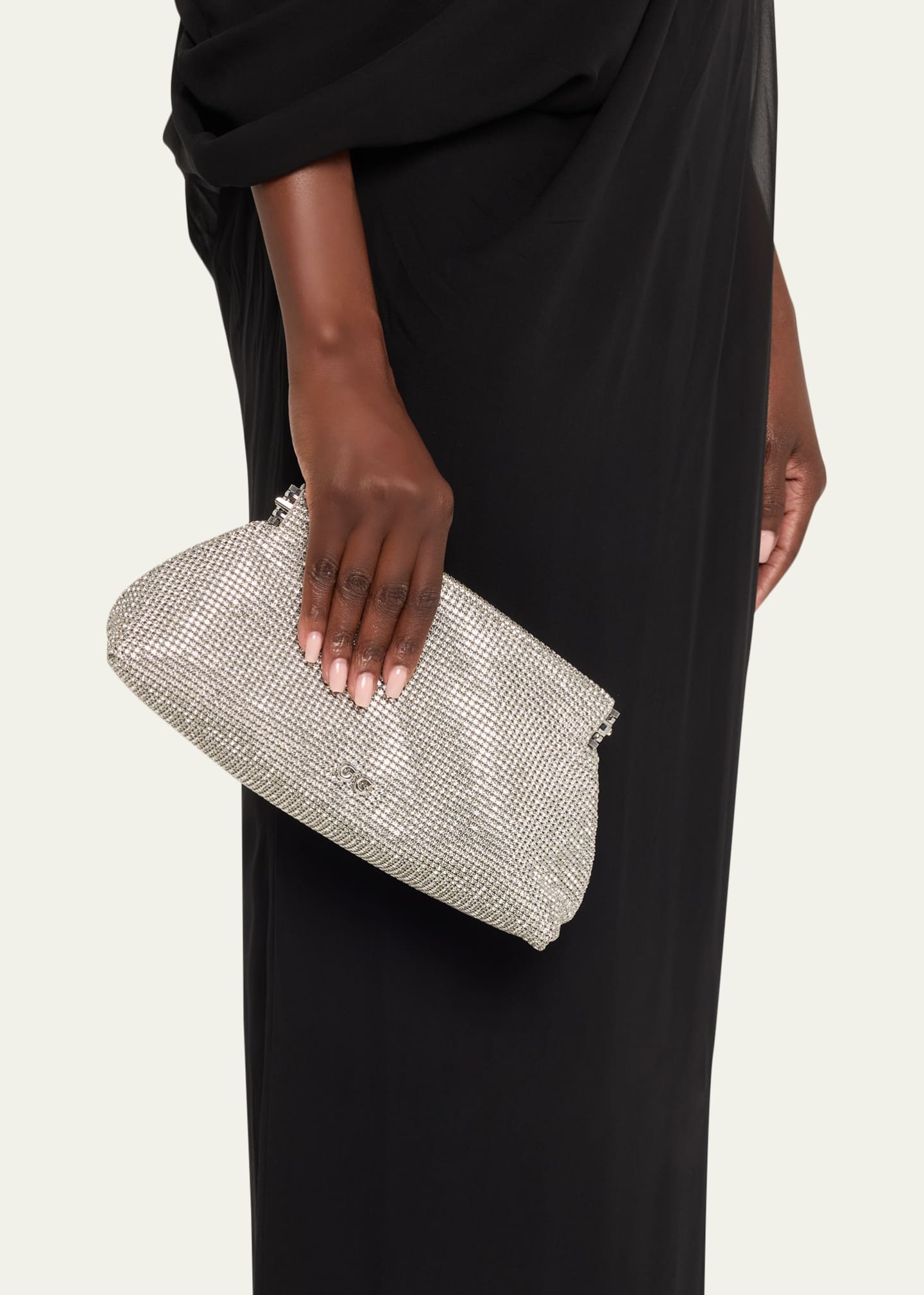 Cult Gaia Lillia Mini Glass Crystal Clutch Bag - Bergdorf Goodman