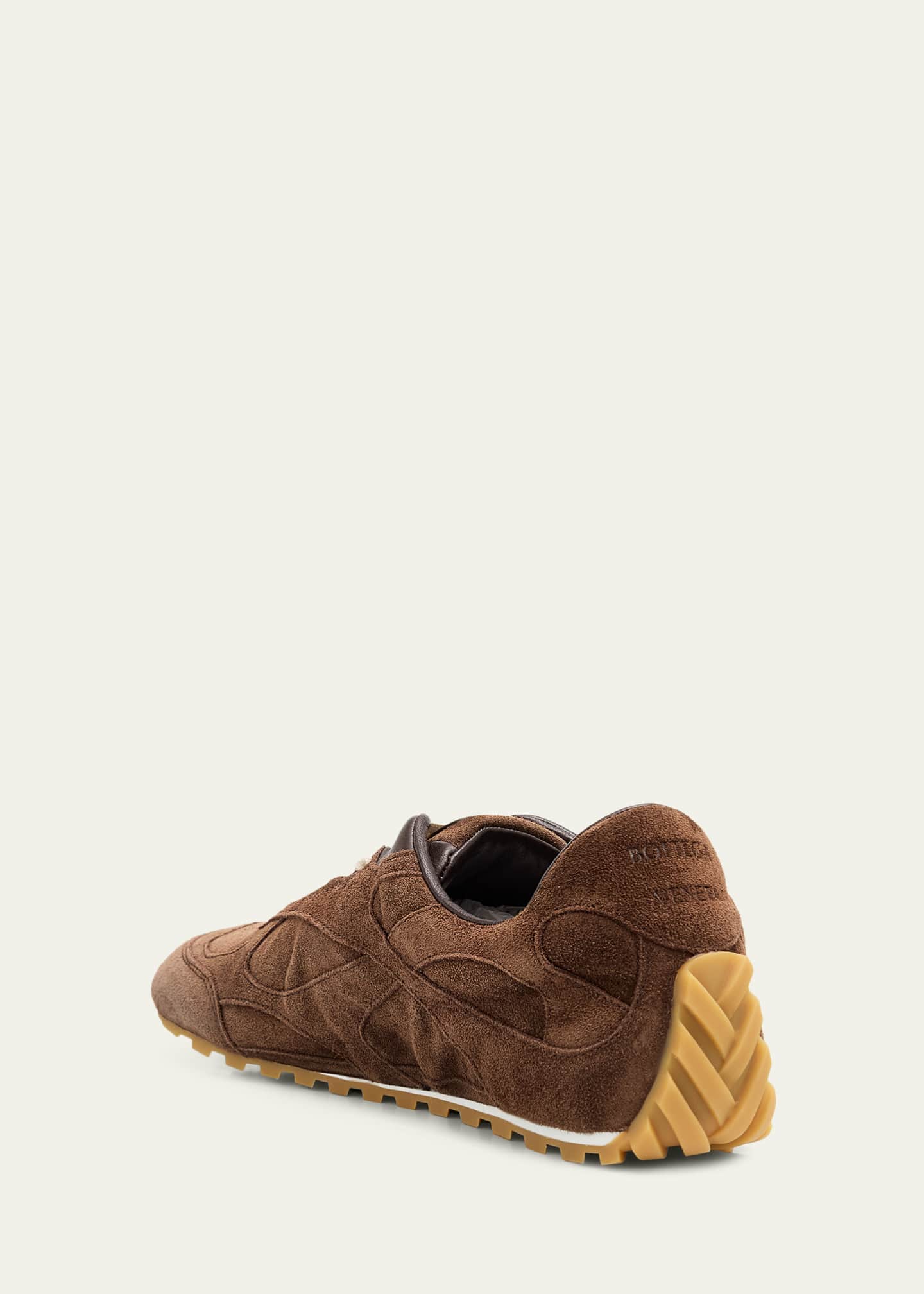 Bottega Veneta Men's Orbit Flash Suede Low-Top Sneakers - Bergdorf