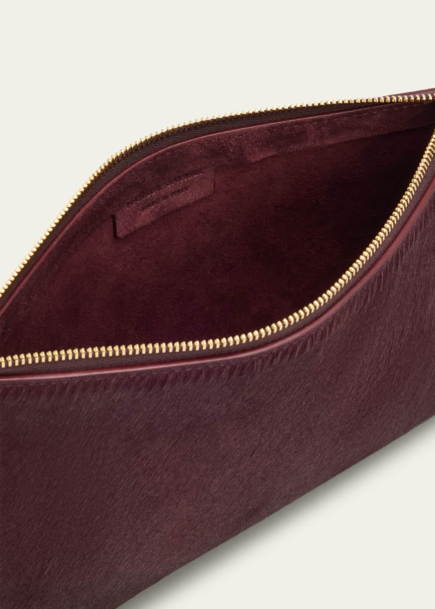 Mansur Gavriel Gaia Animal-Print Calf Hair Shoulder Bag - Bergdorf
