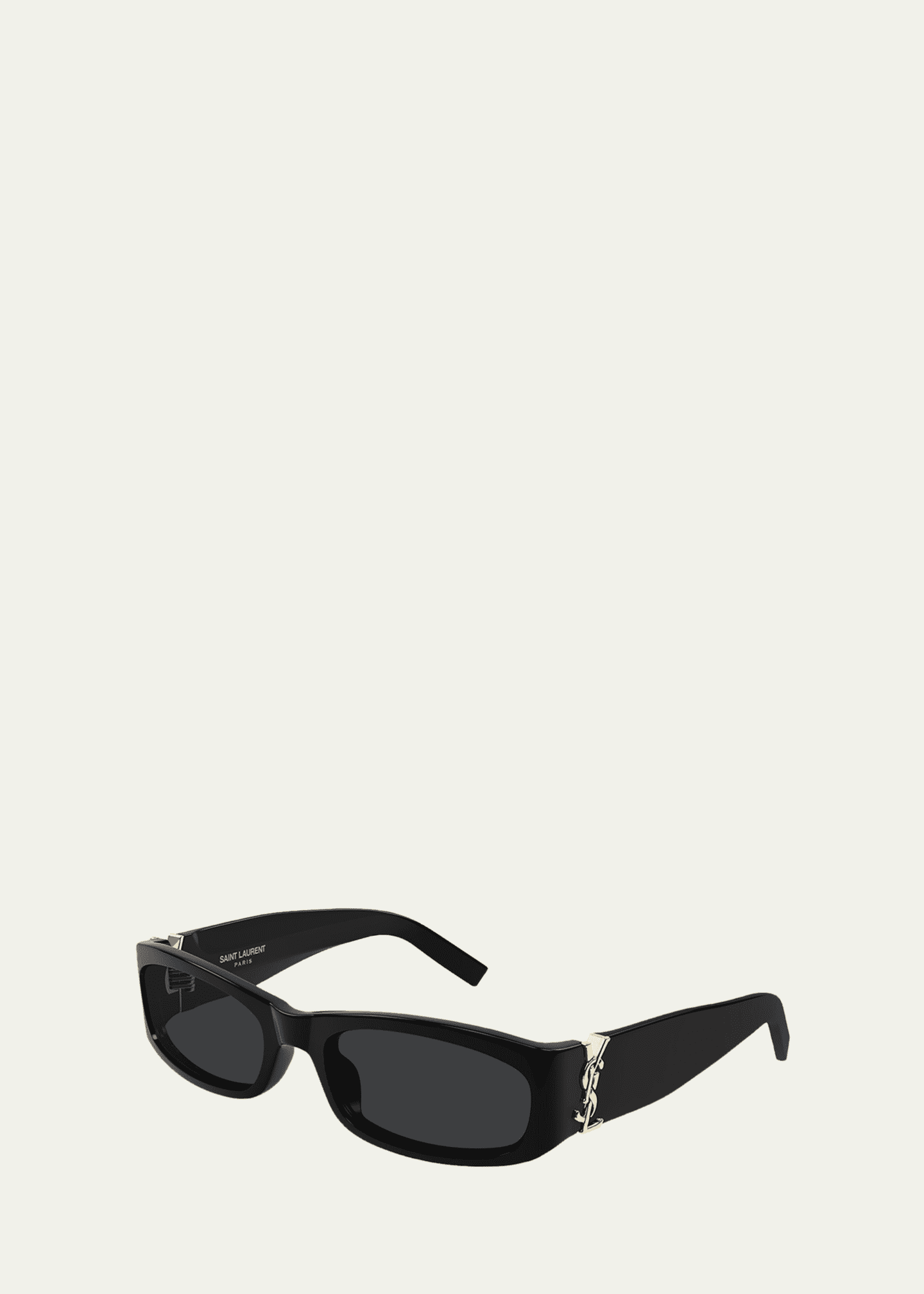 Saint Laurent YSL 55mm Acetate Rectangular Sunglasses - Bergdorf