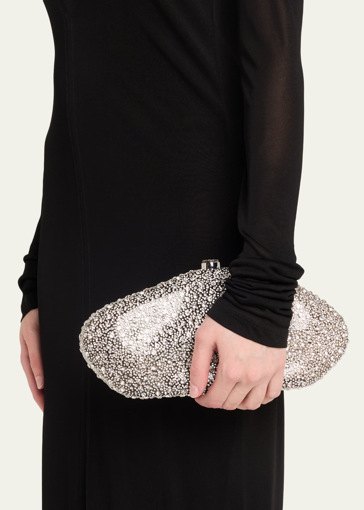 Cult Gaia The Caldera Rhinestone Acrylic Clutch Bag - Bergdorf Goodman