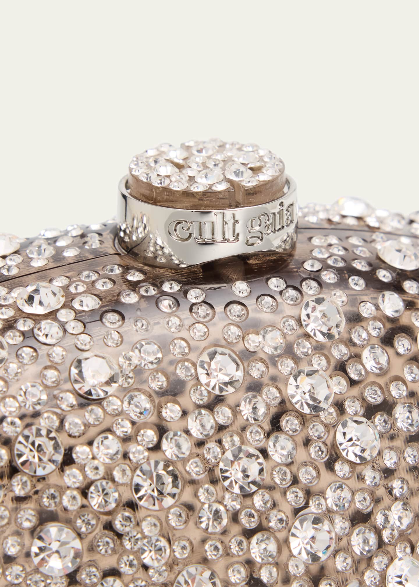 Cult Gaia The Caldera Rhinestone Acrylic Clutch Bag - Bergdorf Goodman