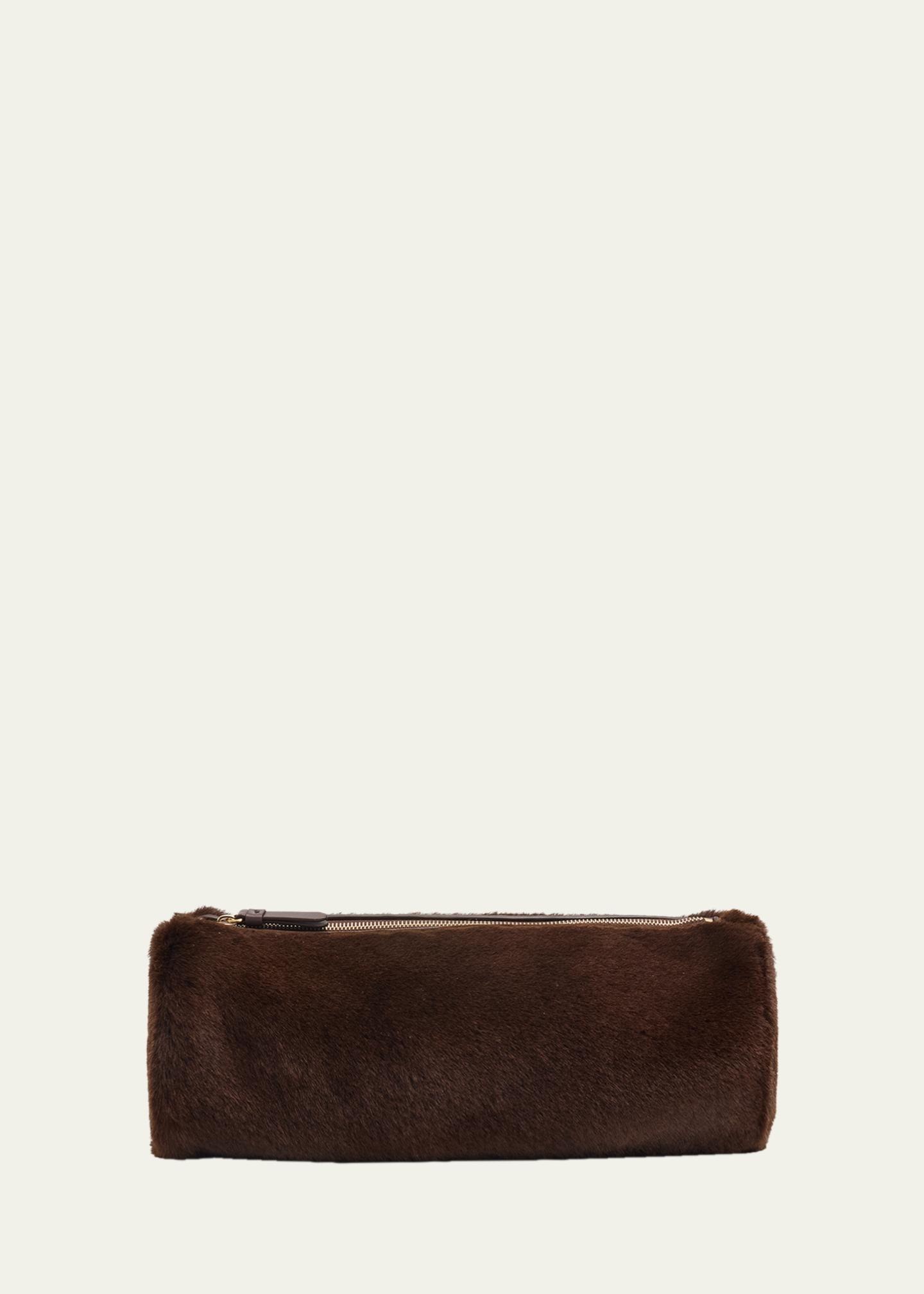 Proenza Schouler Silo Large Shearling Clutch Bag - Bergdorf Goodman