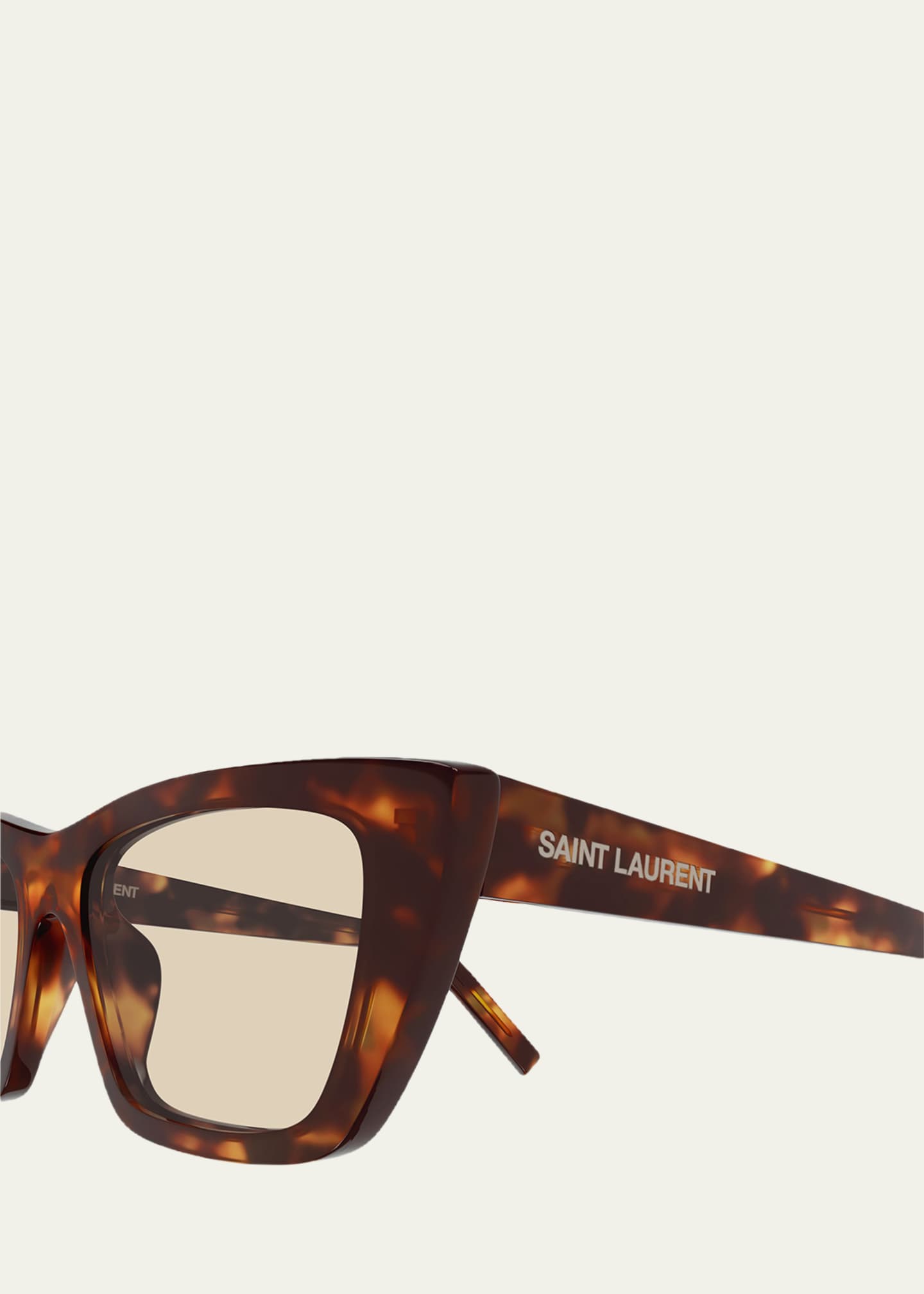Saint Laurent Mica 53mm Acetate Cat-Eye Sunglasses - Bergdorf Goodman