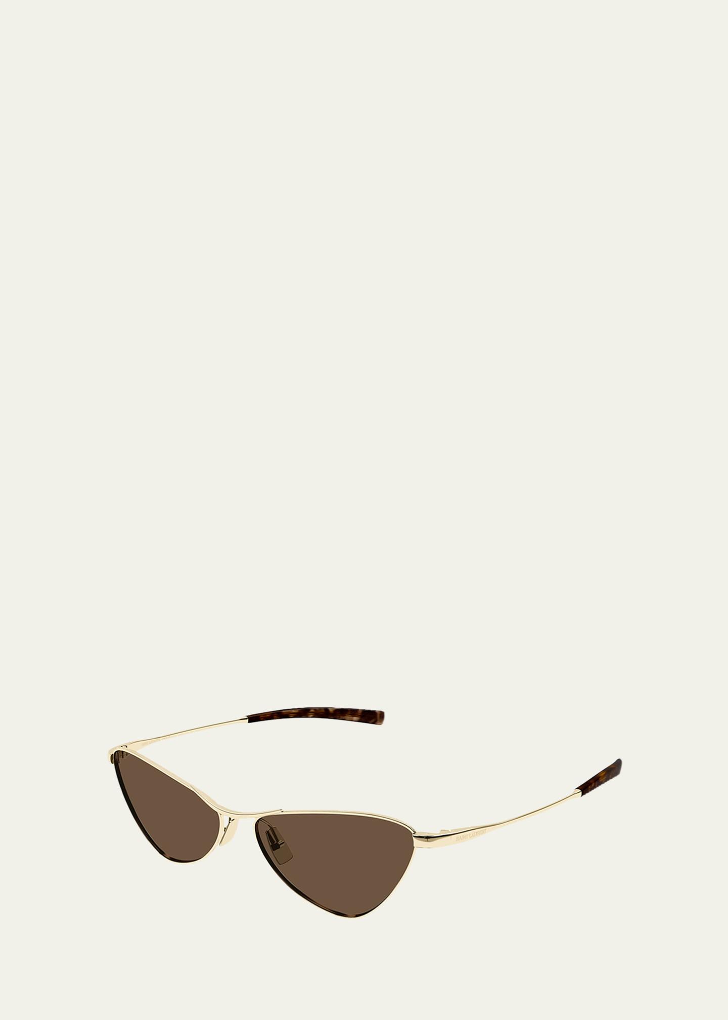 SAINT LAURENT 56mm Cat Eye Sunglasses, BRAND NEW, Black, $580 Saint Laurent YSL Oversized Acetate Cat-Eye Sunglasses  main image 2