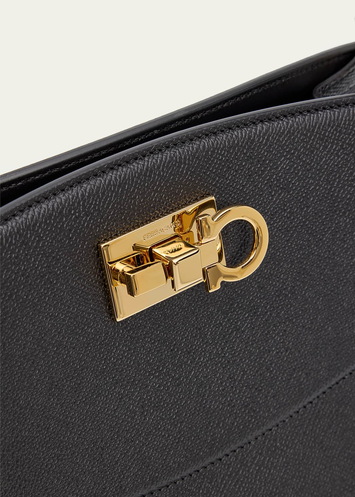 Ferragamo New Studio Box Medium Top Handle Bag - Bergdorf Goodman