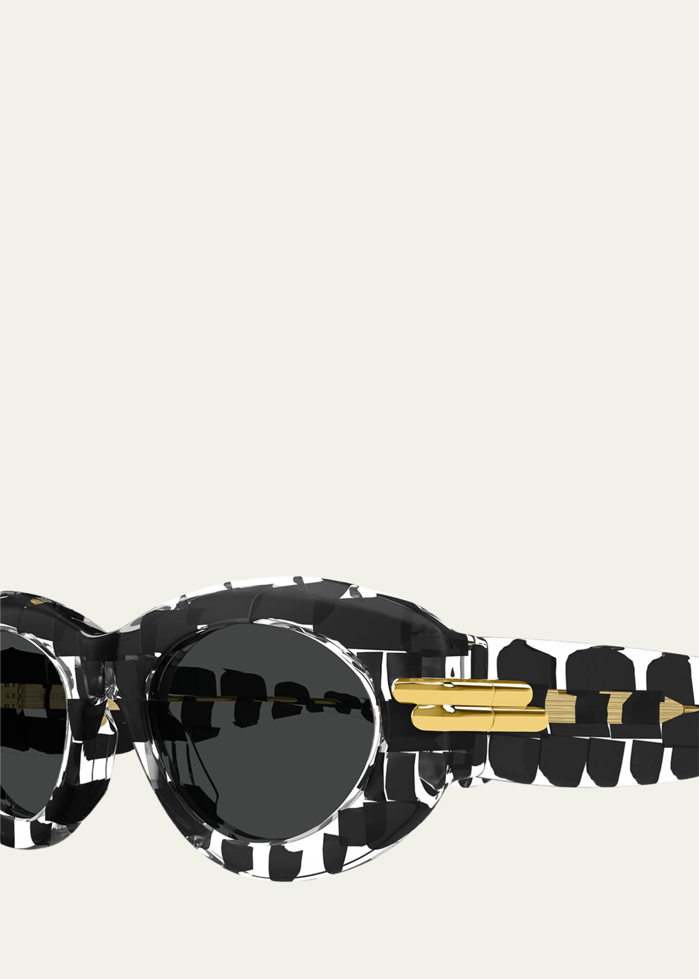 BOTTEGA VENETA サングラス Bottega Veneta Combi 53MM Oval Sunglasses | Saks Fifth Avenue