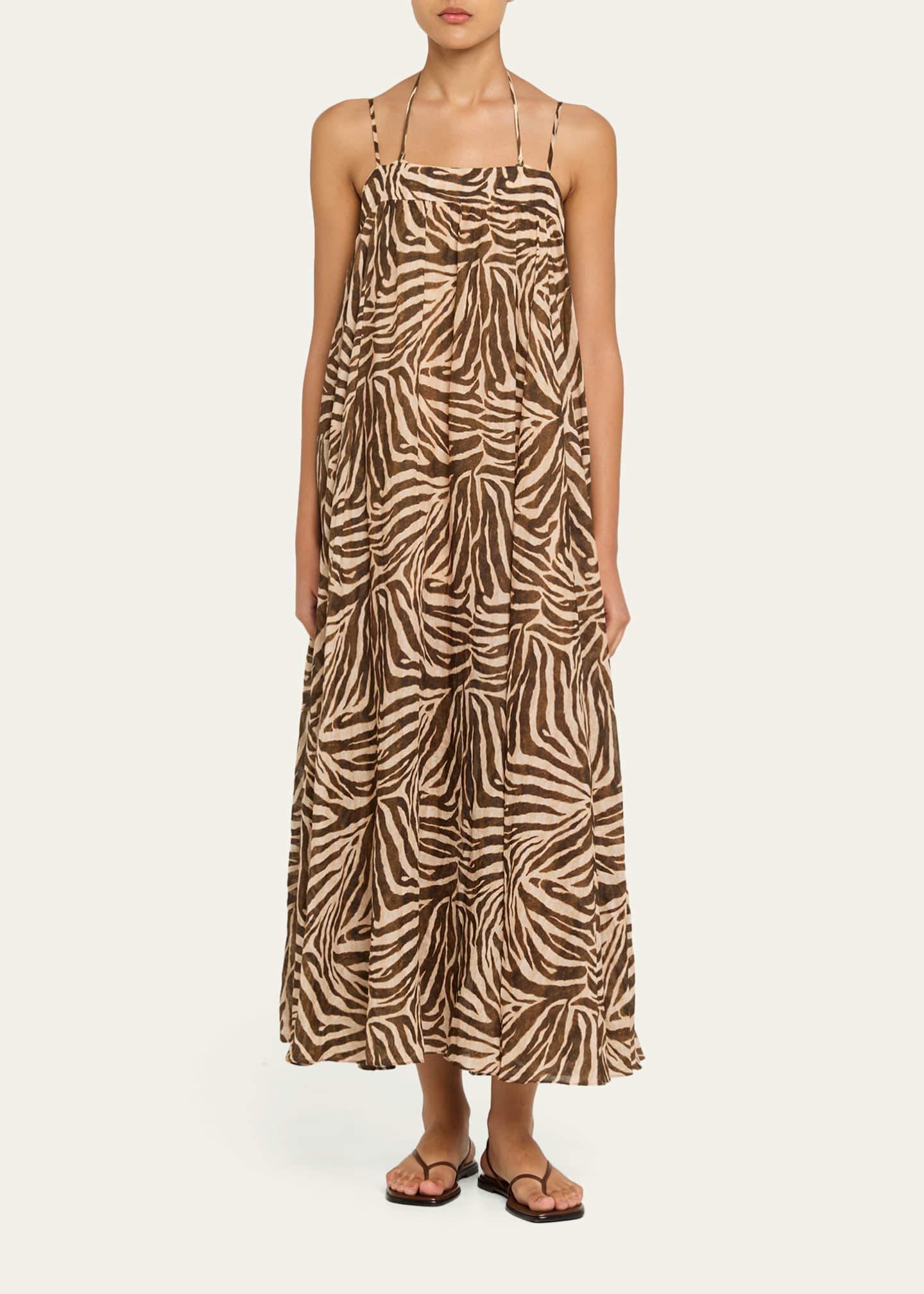 Zimmermann Wanderlust Zebra Maxi Dress - Bergdorf Goodman