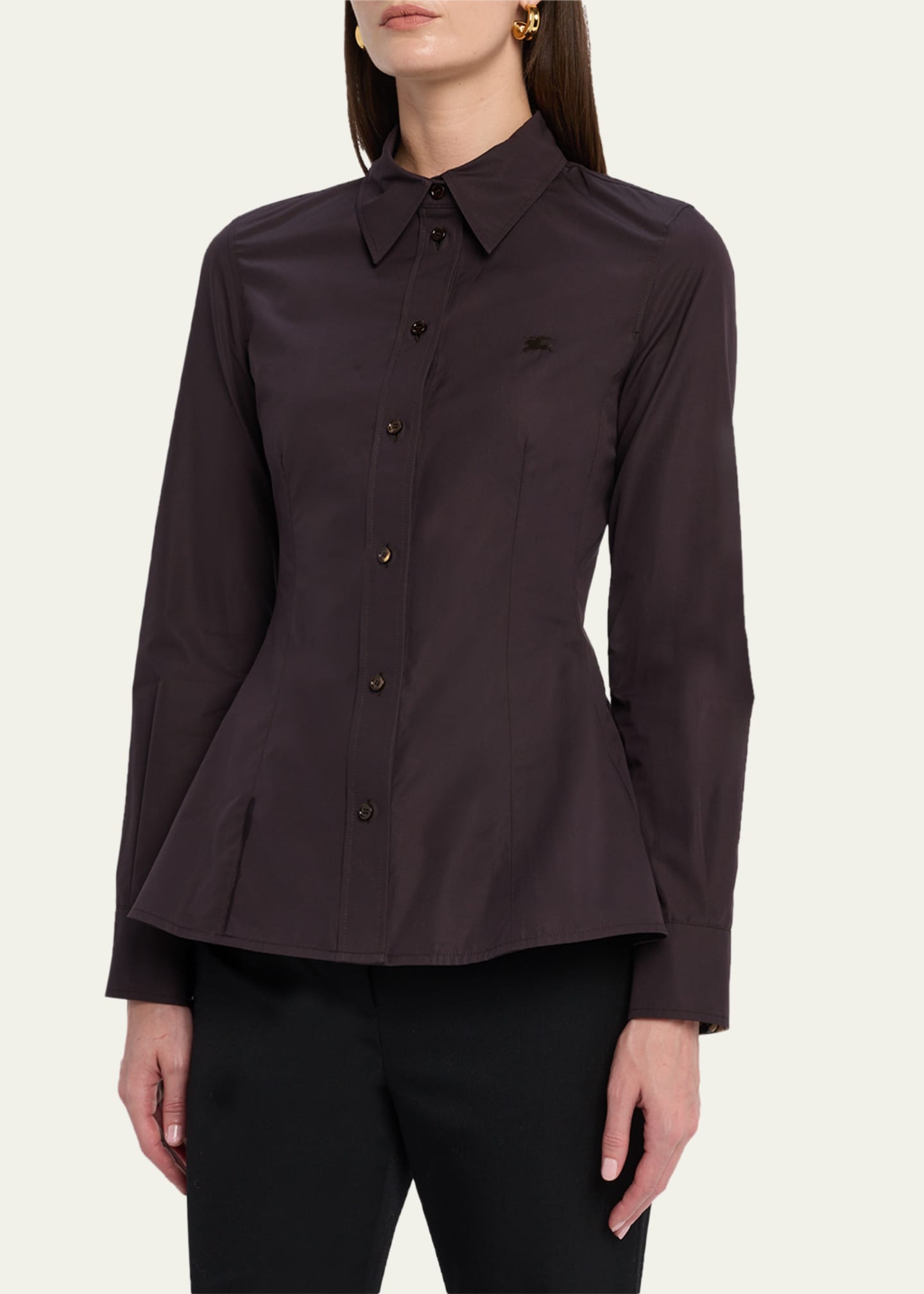 burberry dress shirt black Burberry Premium Quality Black Shirt – Imd Fashion main image 1