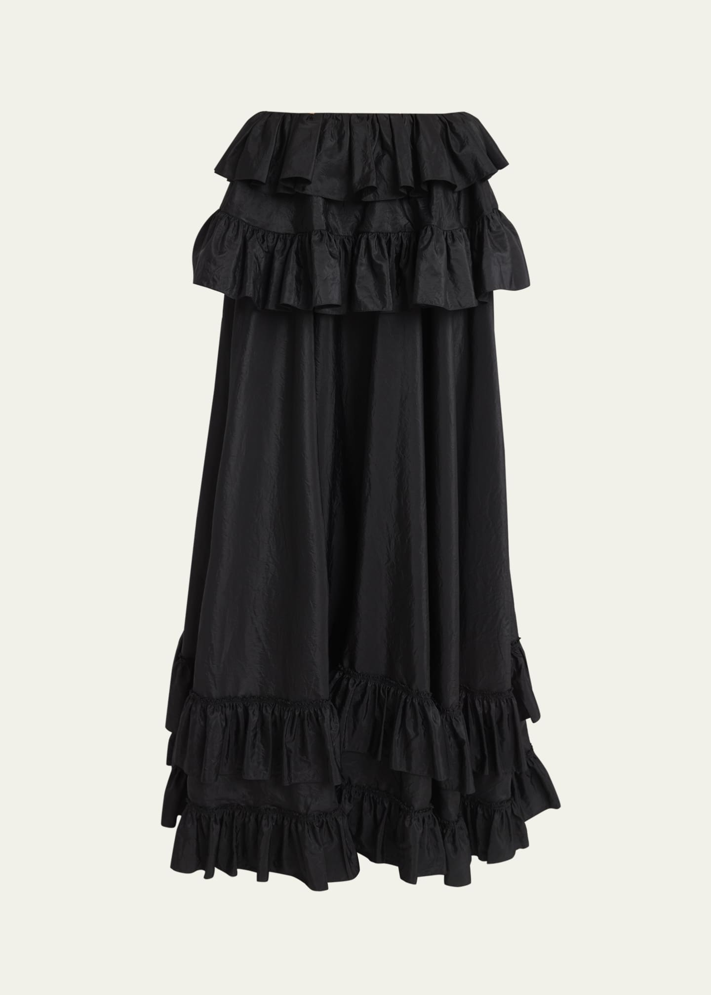 Chloe Ruffled Silk Maxi Skirt - Bergdorf Goodman