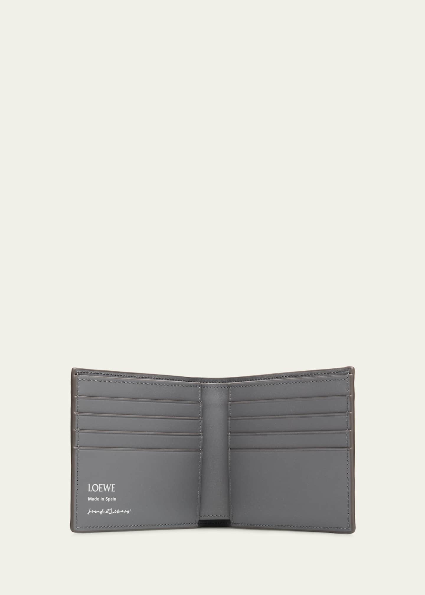 Loewe x Albers Men's Leather Bifold Wallet - Bergdorf Goodman
