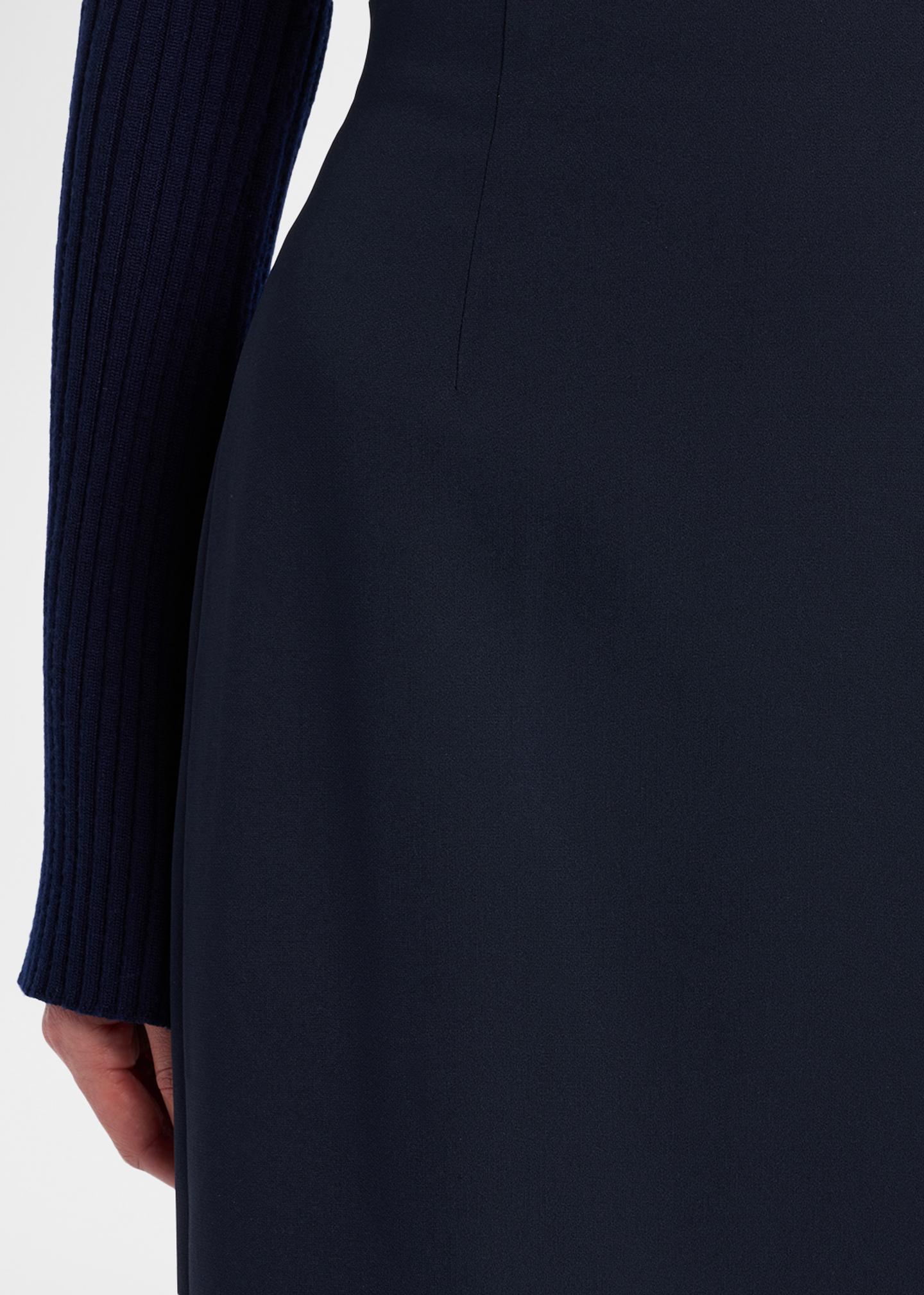 Lafayette 148 New York Finesse Crepe Midi Pencil Skirt - Bergdorf