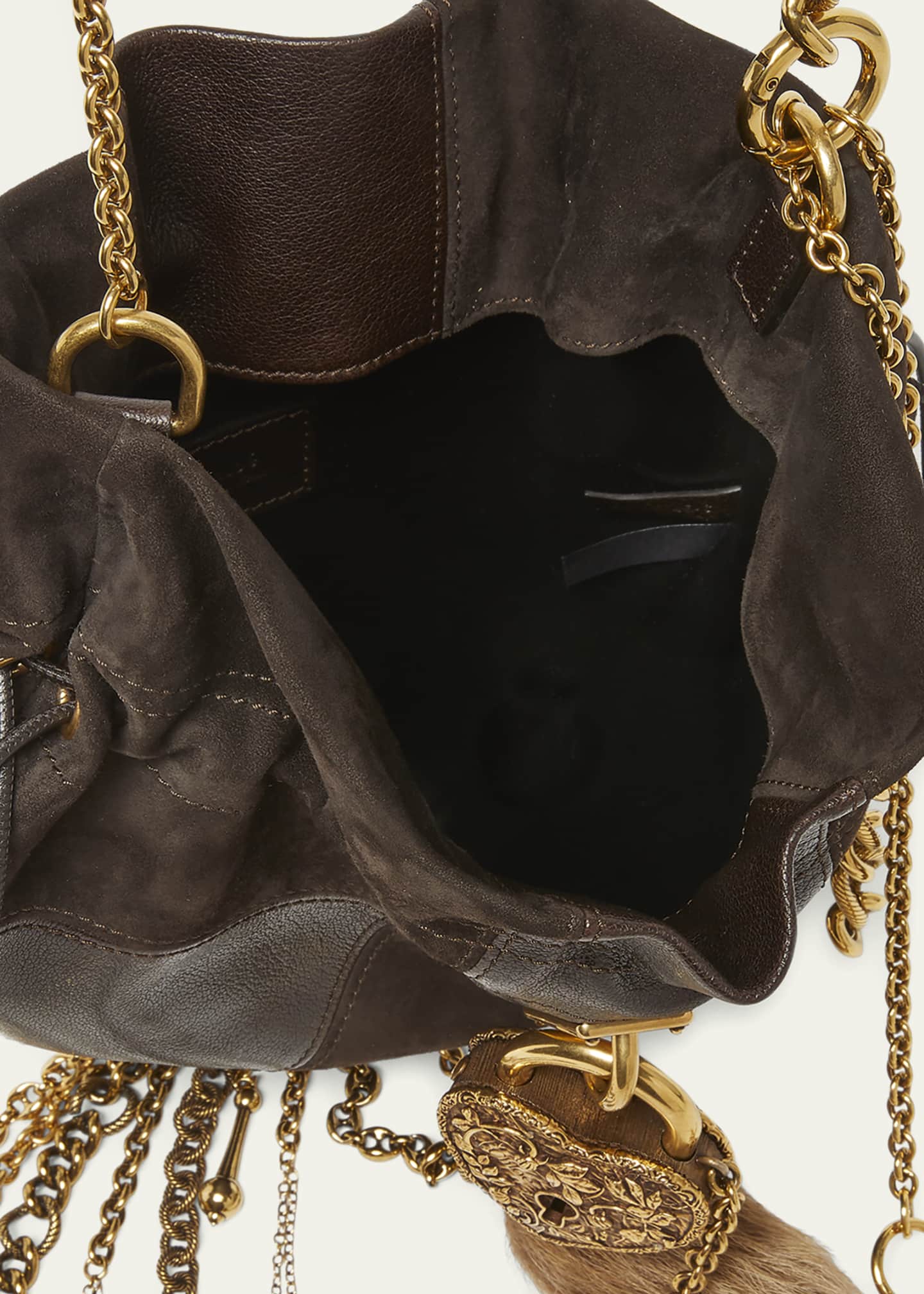 Chateau Treasures Crossbody Bag in Patchwork Leather