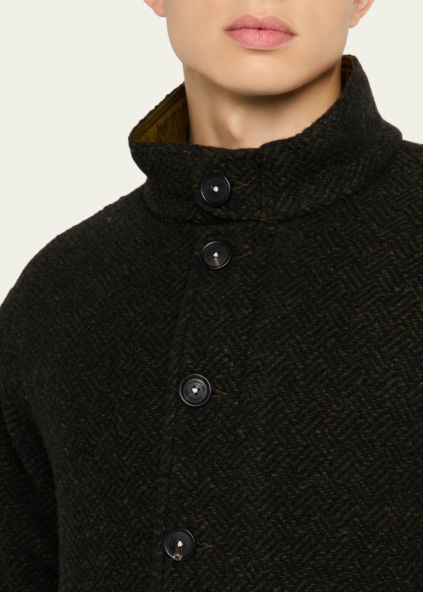 Massimo Alba Men's Marcos Herringbone Virgin Wool Jacket