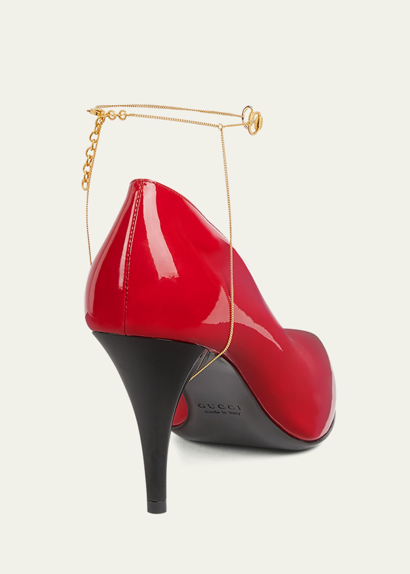 Gucci 新品　赤いストラップ付きハイヒール　37.5 Gucci 新品 赤いストラップ付きハイヒール 37.5 - メルカリ