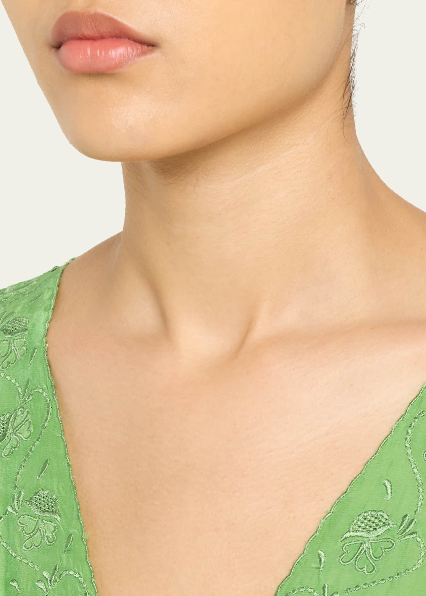 ciao lucia green dress Ciao Lucia Castelo Dress – Morandi main image 0