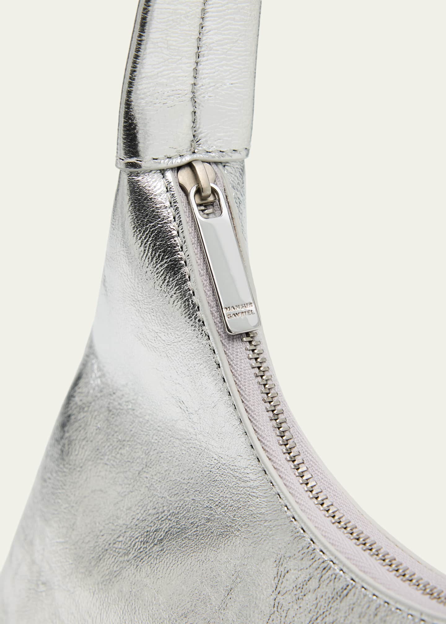 Mansur Gavriel Candy Mini Metallic Leather Hobo Bag - Bergdorf Goodman