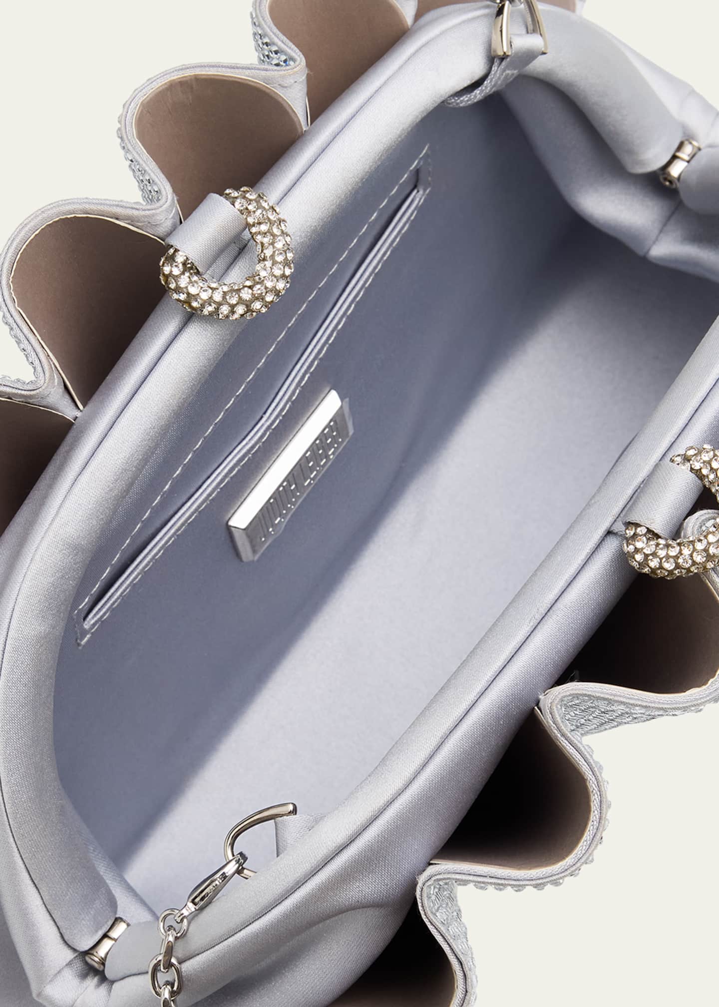 Judith Leiber Couture Origami Crystal Fan Clutch Bag - Bergdorf