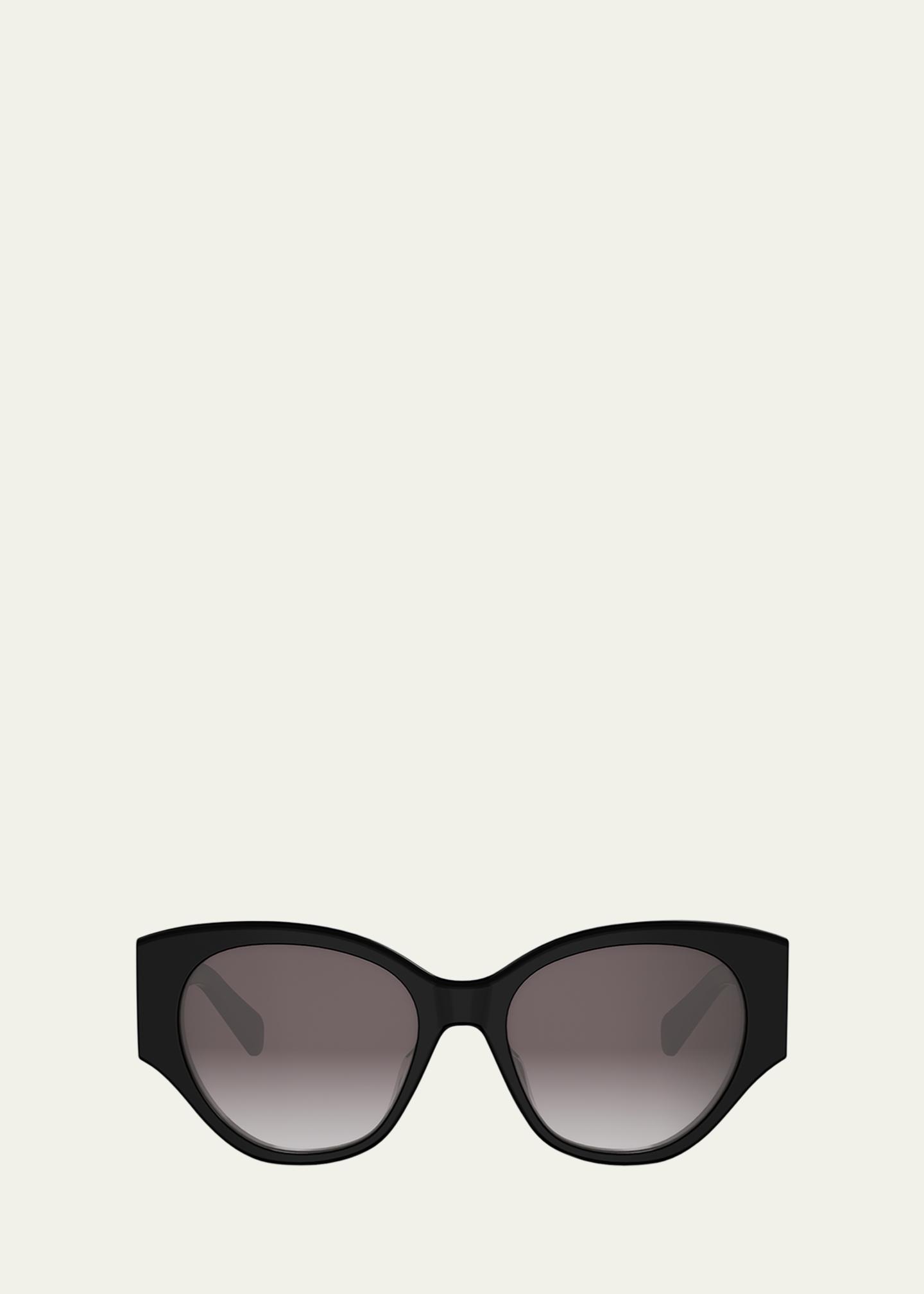 CELINE Maxi Triomphe 55mm Butterfly Sunglasses - Bergdorf Goodman