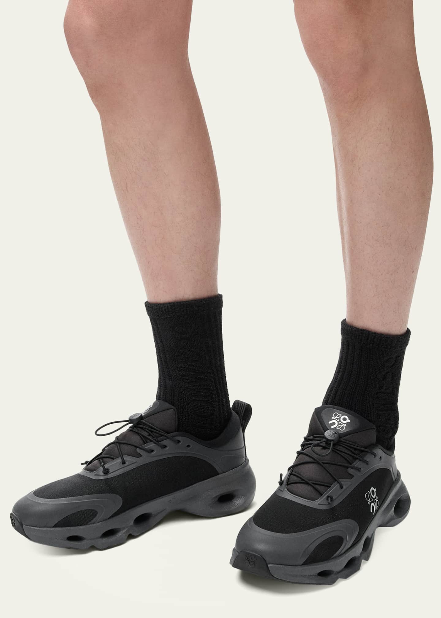 Loewe x On Cloudsolo Men's Mesh Running Sneakers - Bergdorf Goodman