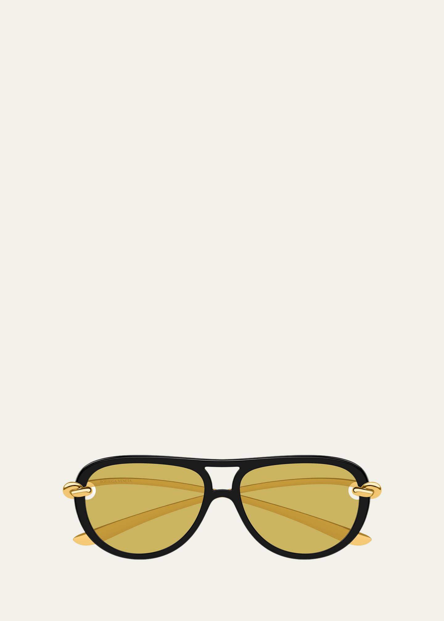BOTTEGA VENETA
58MM Pilot Sunglasses Bottega Veneta Apres Ski 58MM Pilot Sunglasses | Saks Fifth  main image 2