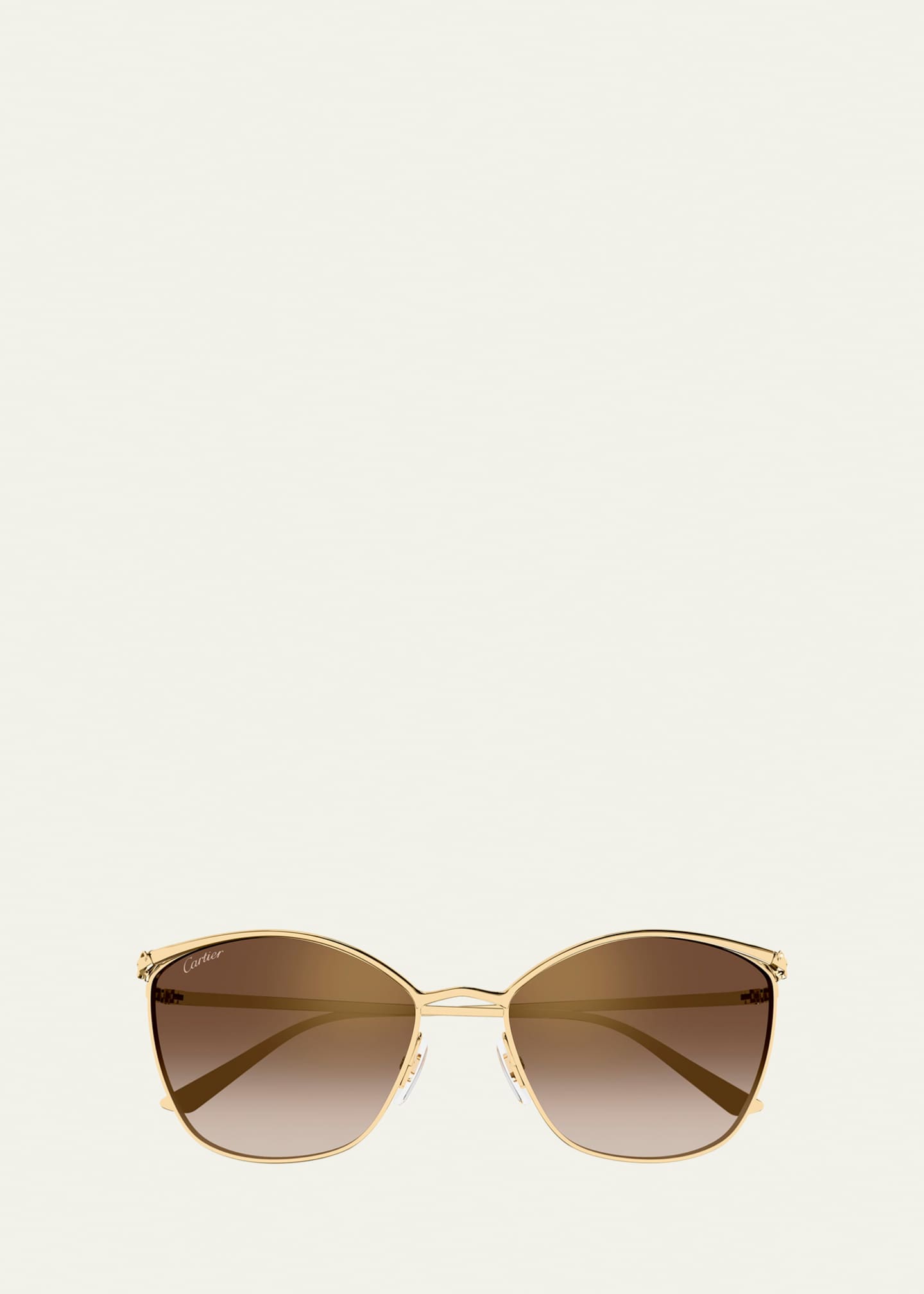 Cartier Panthère de Cartier 59mm Cat-Eye Sunglasses - Bergdorf Goodman
