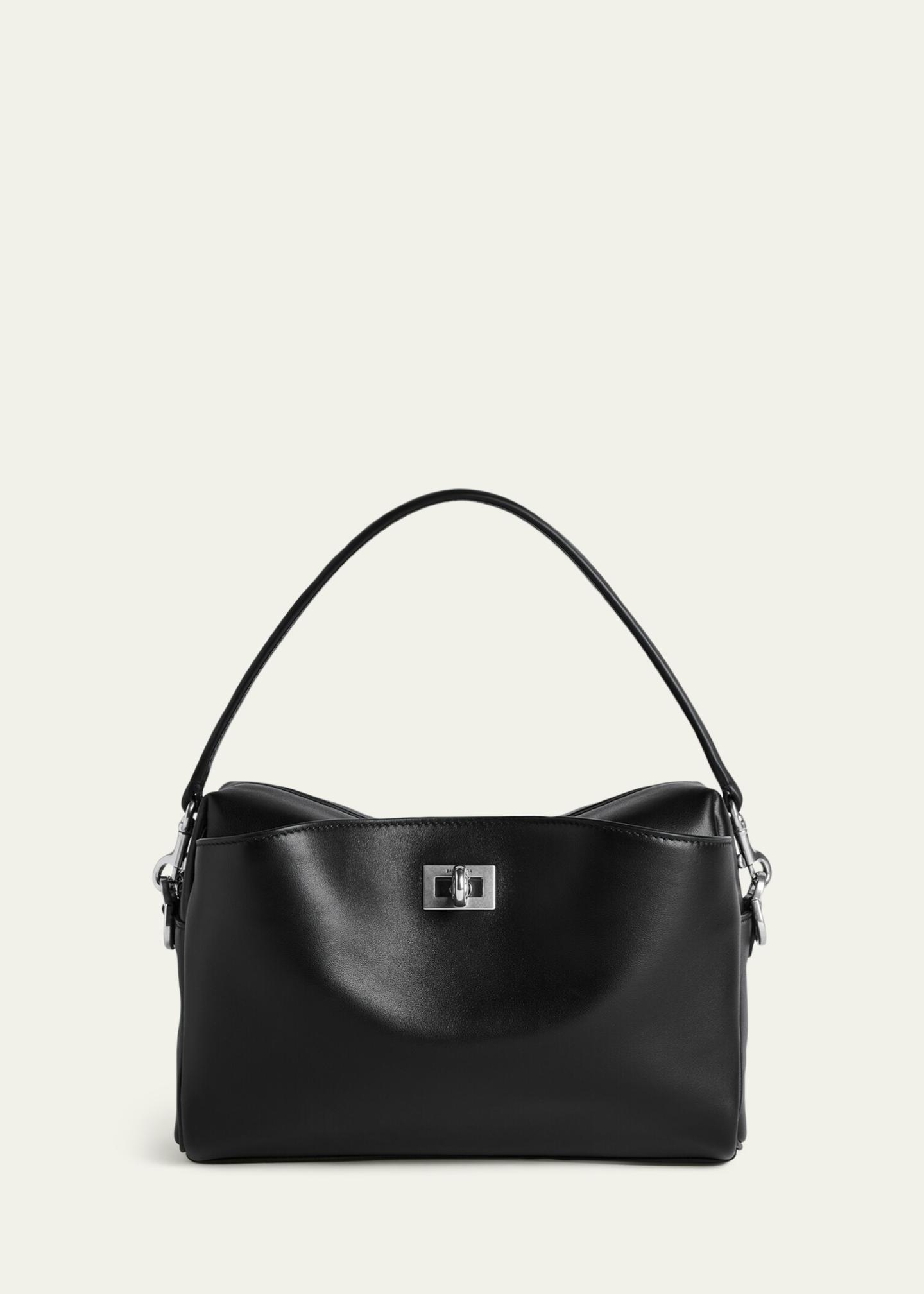 Balenciaga Men's Rodeo Leather Camera Bag - Bergdorf Goodman