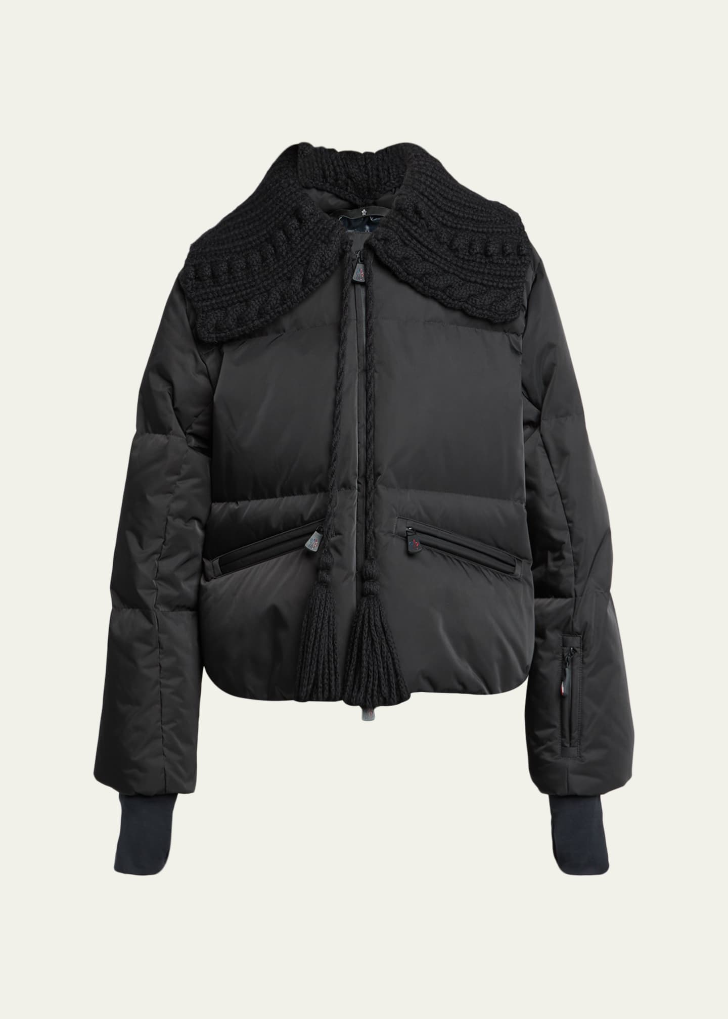Moncler Grenoble Furtschella Down Bomber Jacket with Detachable