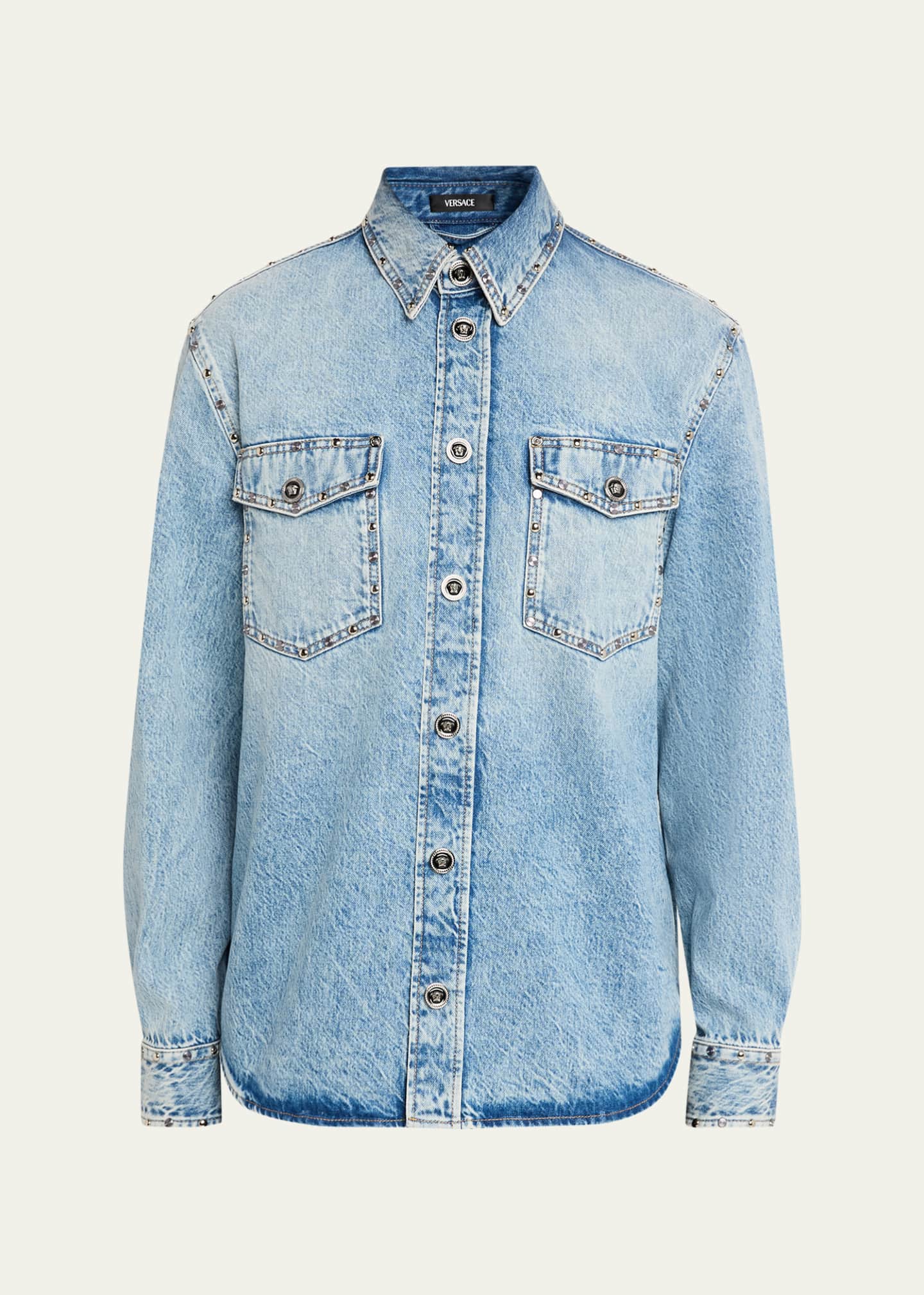 versace dress shirt men's Men's Versace Button Down & Dress Shirts