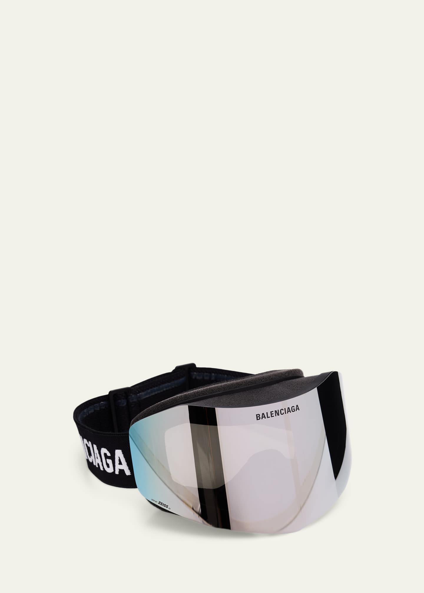 Balenciaga Men's Ski Mask 99mm Plastic & Injected Nylon Goggles