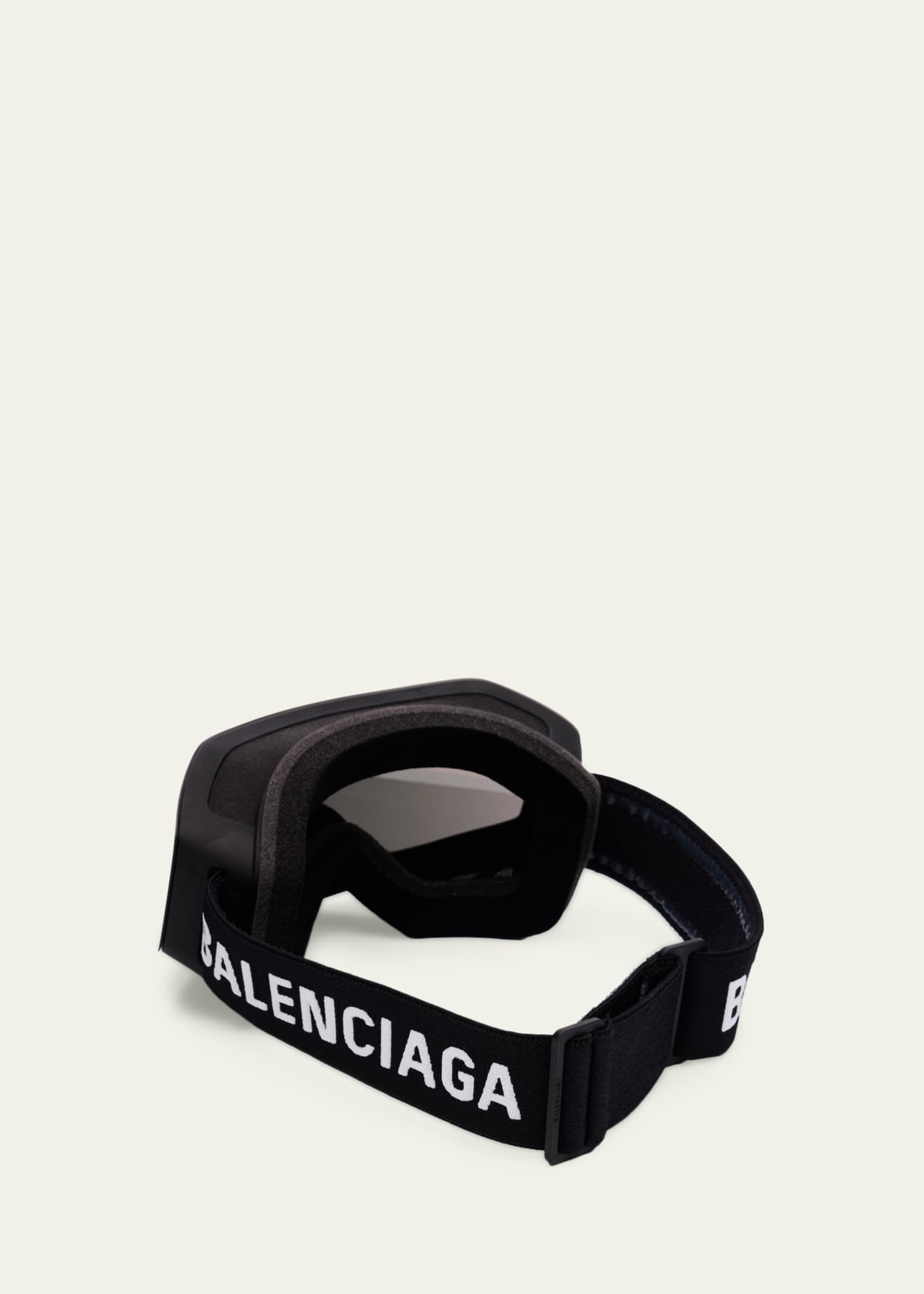 Balenciaga Men's Ski Mask 99mm Plastic & Injected Nylon Goggles