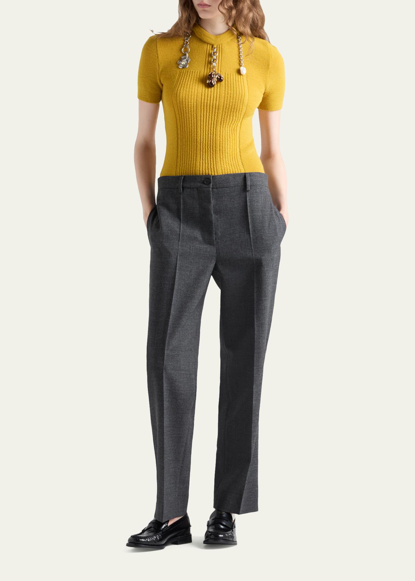 Prada Rush Stitch Pants - Bergdorf Goodman