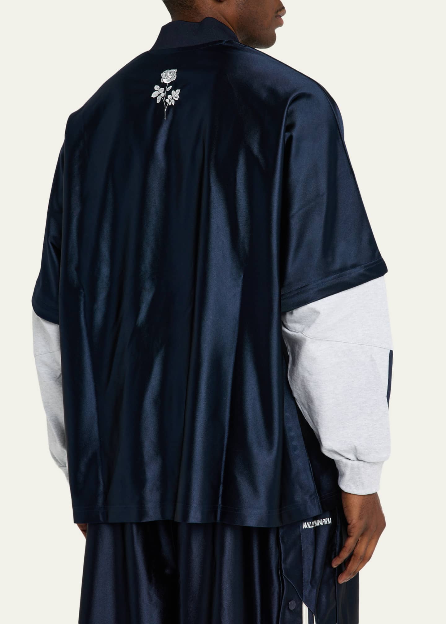 Adidas x Willy Chavarria Men's Dazzle Jersey - Bergdorf Goodman