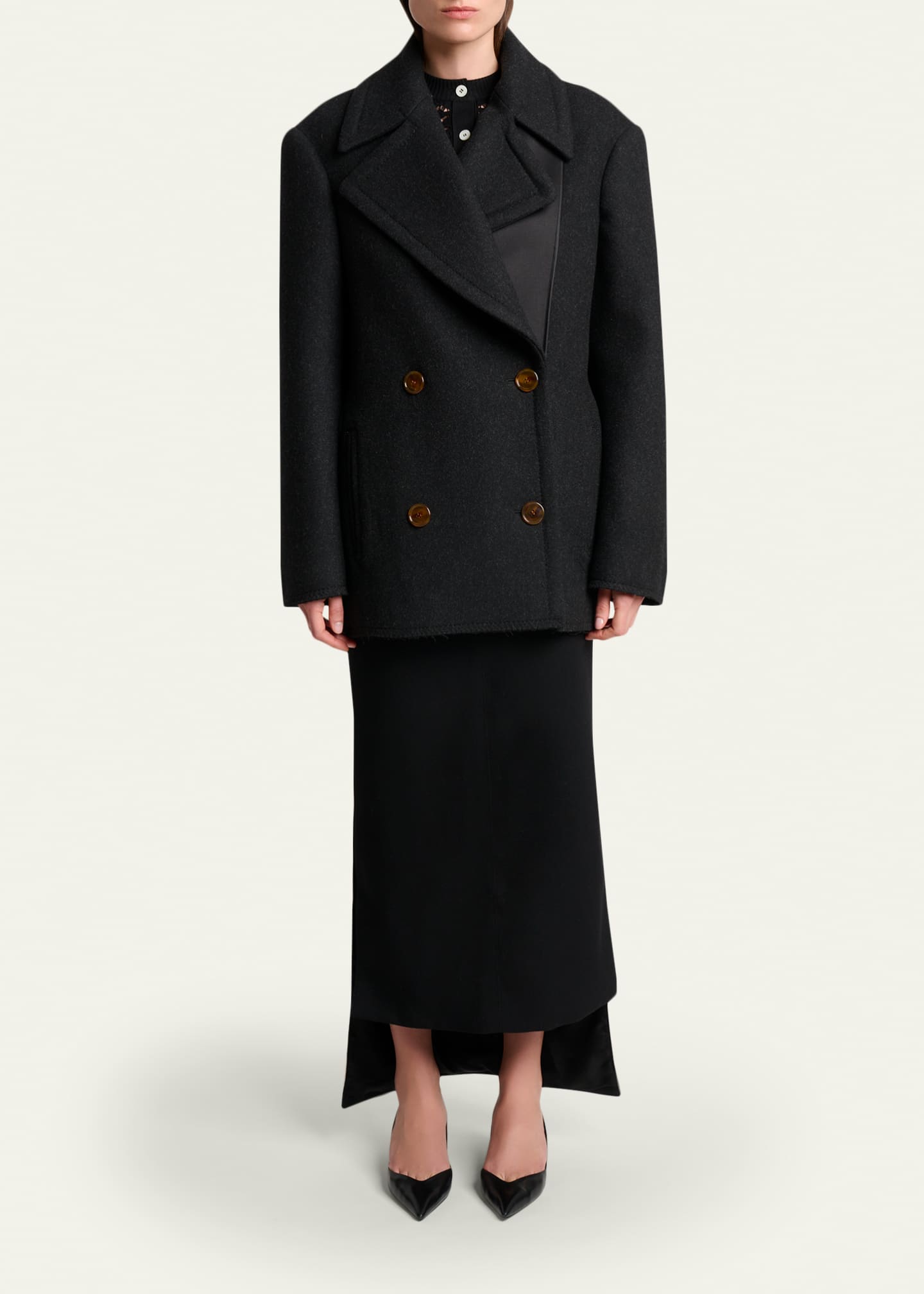 Davos Double Breasted Coat