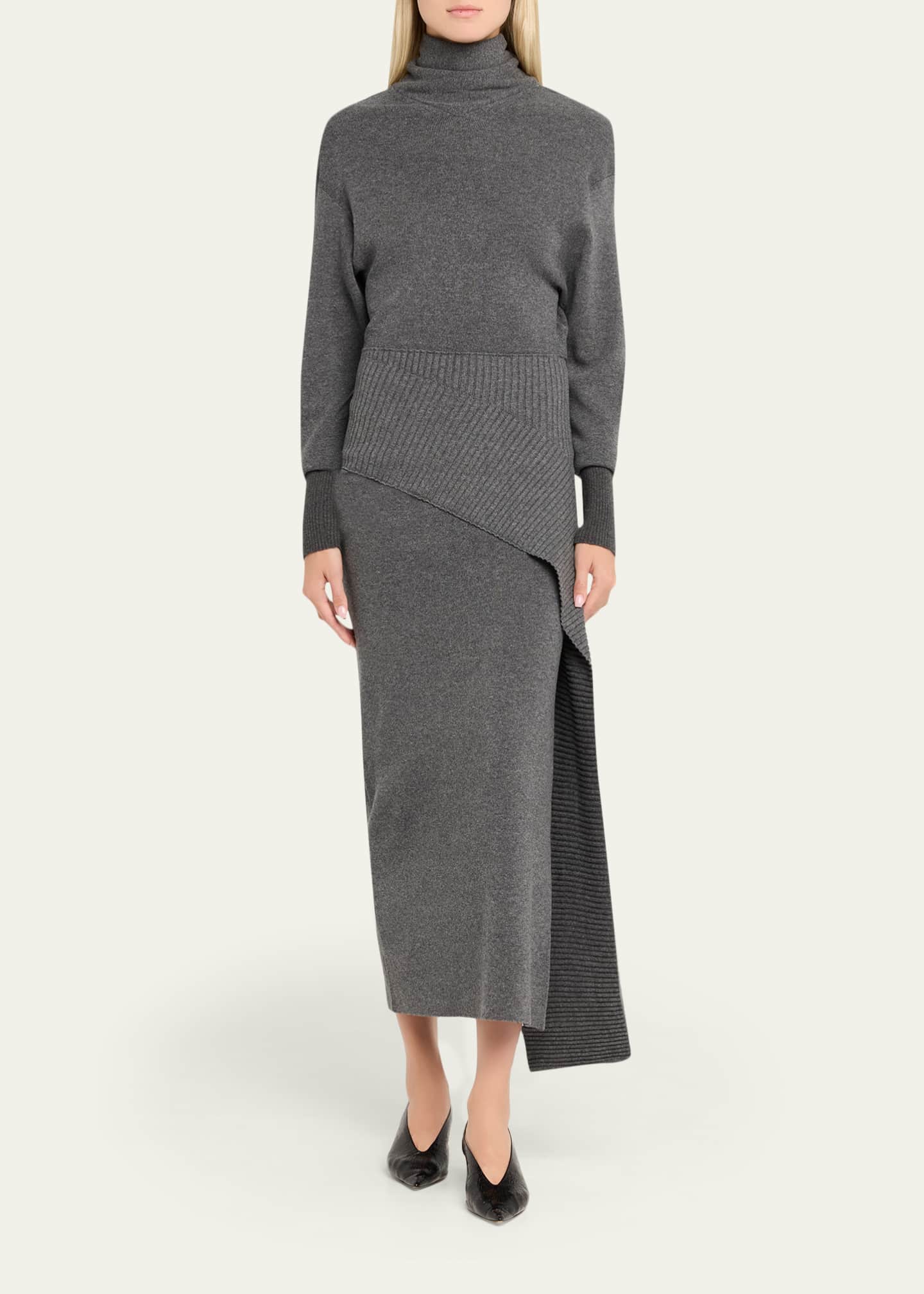 chinese dress ladies Long Dress with Back Drape Sleeves – R&M Richards main image 0