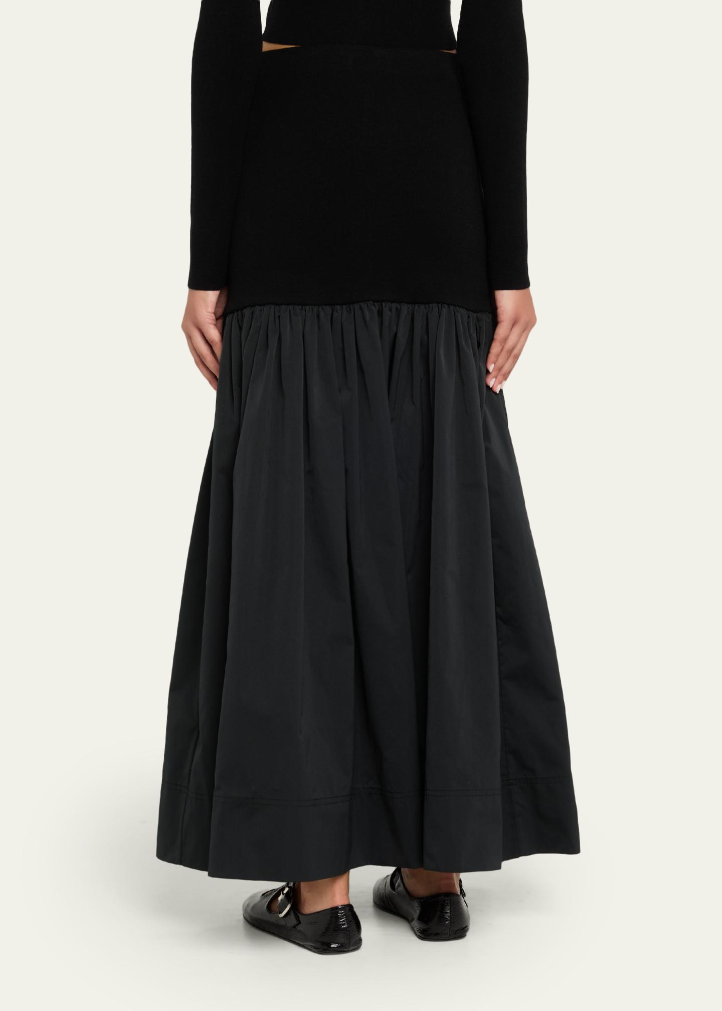 A.L.C. Cami Merino Combo Maxi Skirt - Bergdorf Goodman