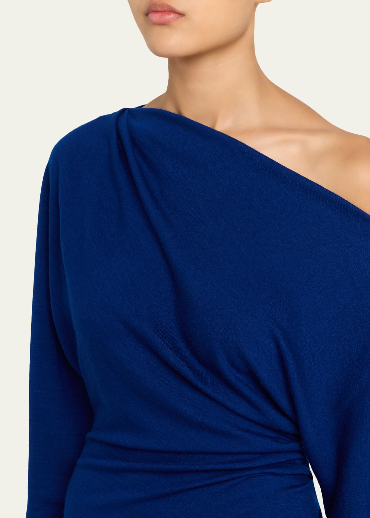A.L.C. Women's Sonny Knit Midi Dress in Yves Blue, Size XS
