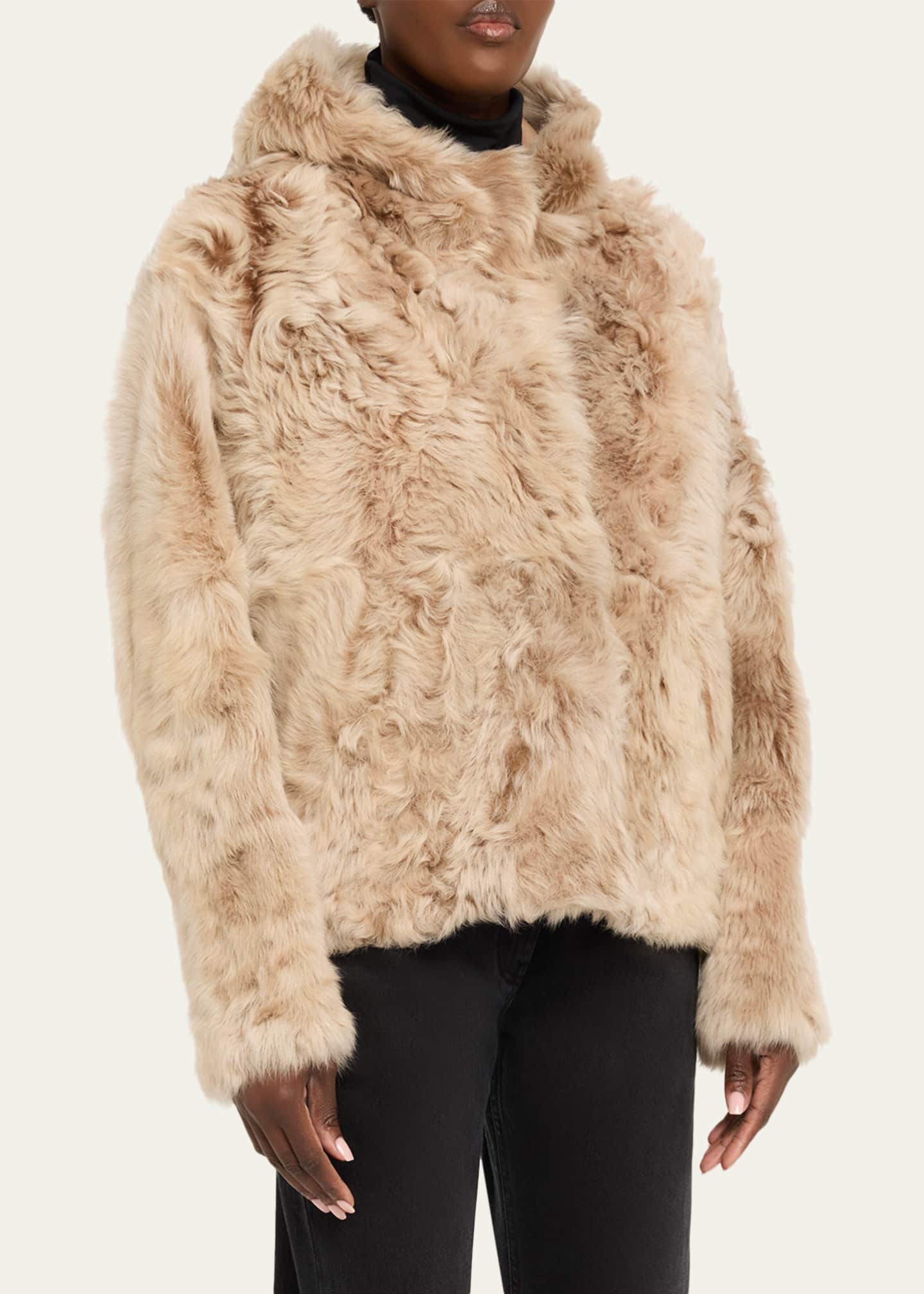 Shearling Hoodie
