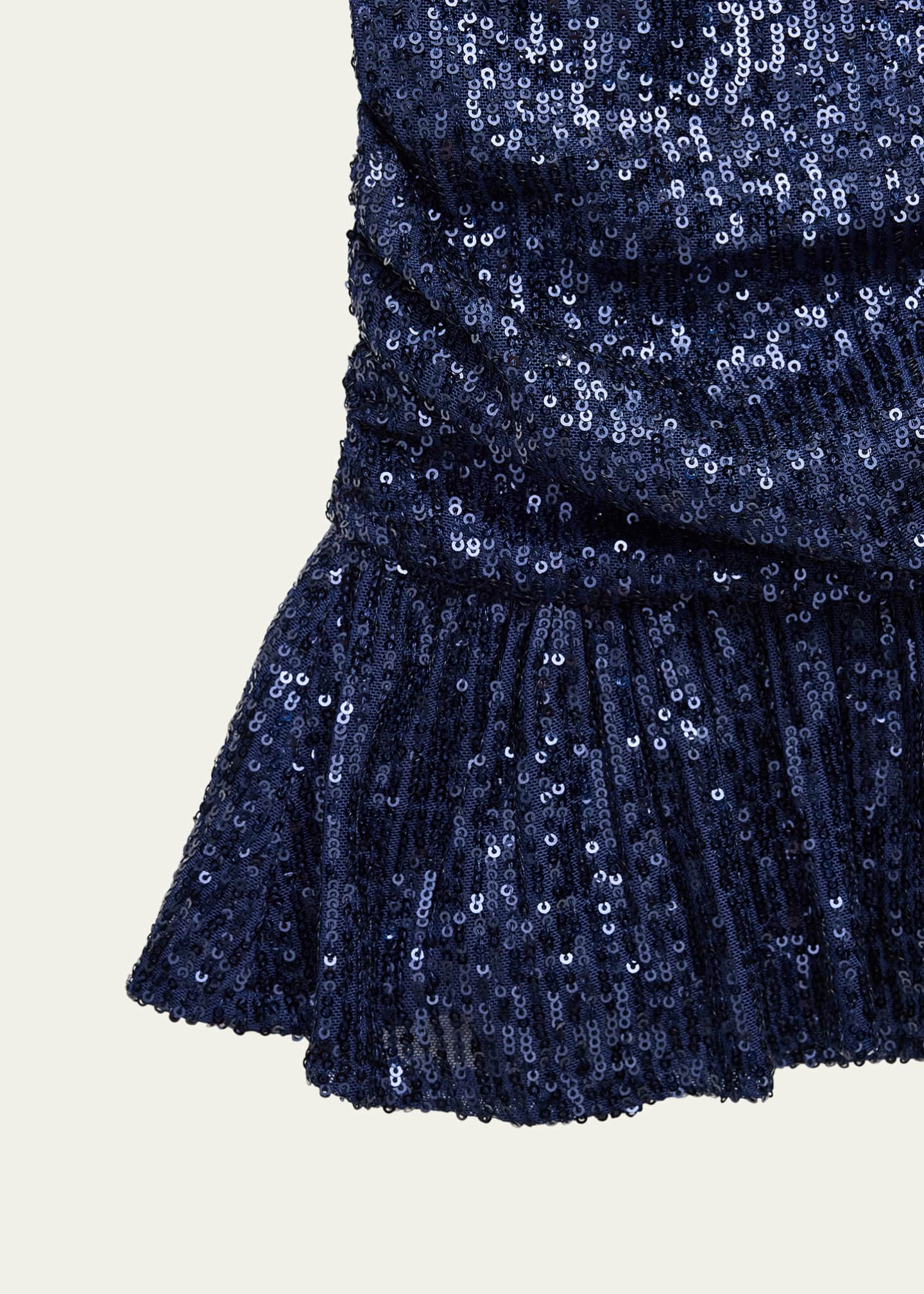 KatieJ NYC Girl's Tween Estelle Sequined Strapless Mini Dress, S-xl, Blue, S, Girls Apparel Dresses