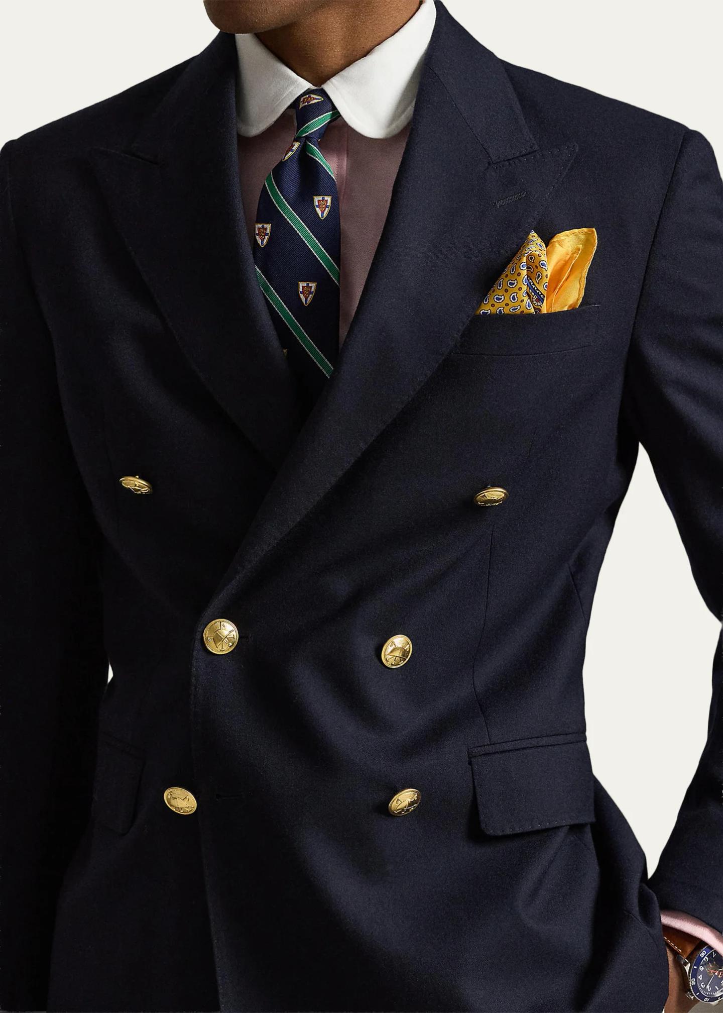 Polo Ralph Lauren Men's The Iconic Doeskin Blazer - Bergdorf Goodman