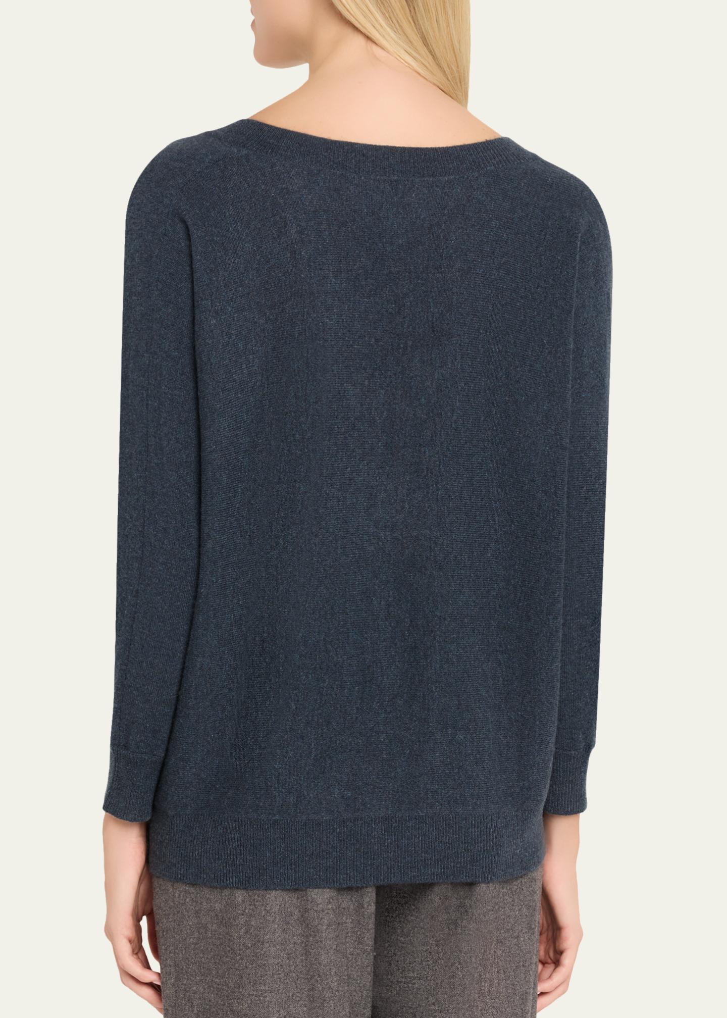 Lisa Yang Kenny Cashmere V-Neck Sweater - Bergdorf Goodman