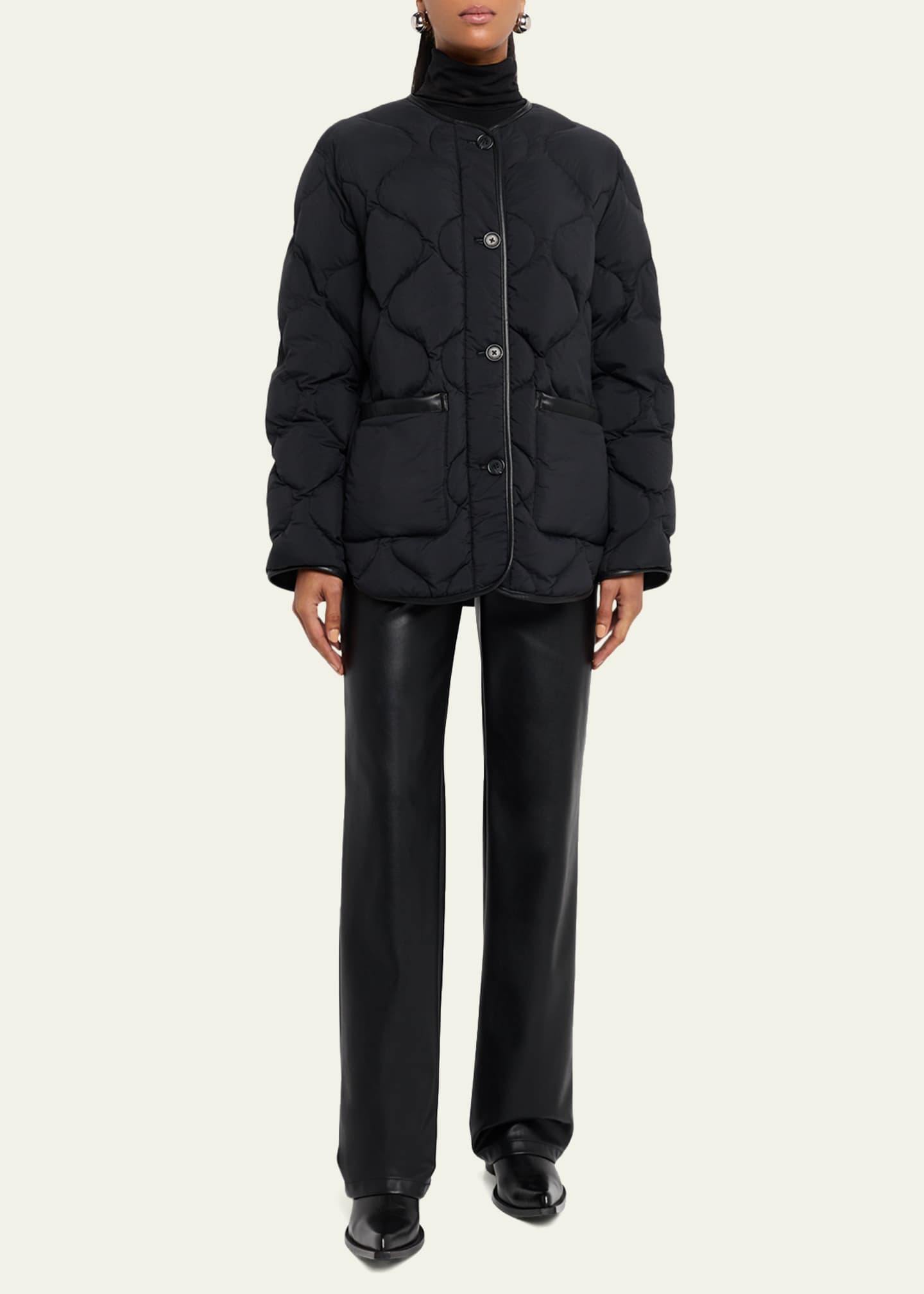 Rag & Bone Tatiana Quilted Shacket - Bergdorf Goodman