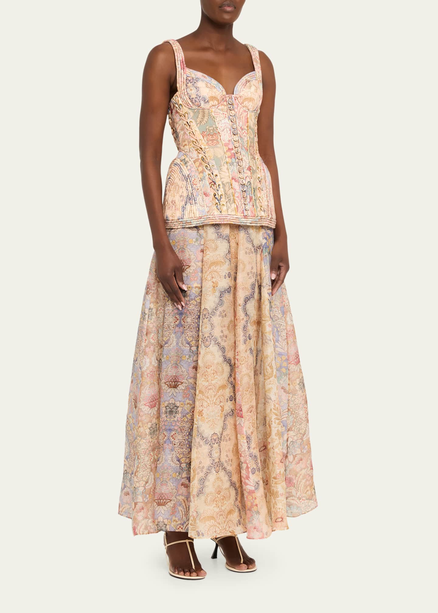 Zimmermann Rebellion Corded Maxi Dress - Bergdorf Goodman