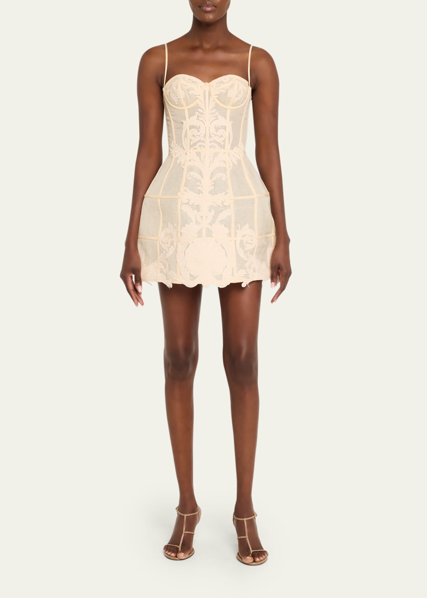 Zimmermann Rebellion Filigree Mini Dress - Bergdorf Goodman