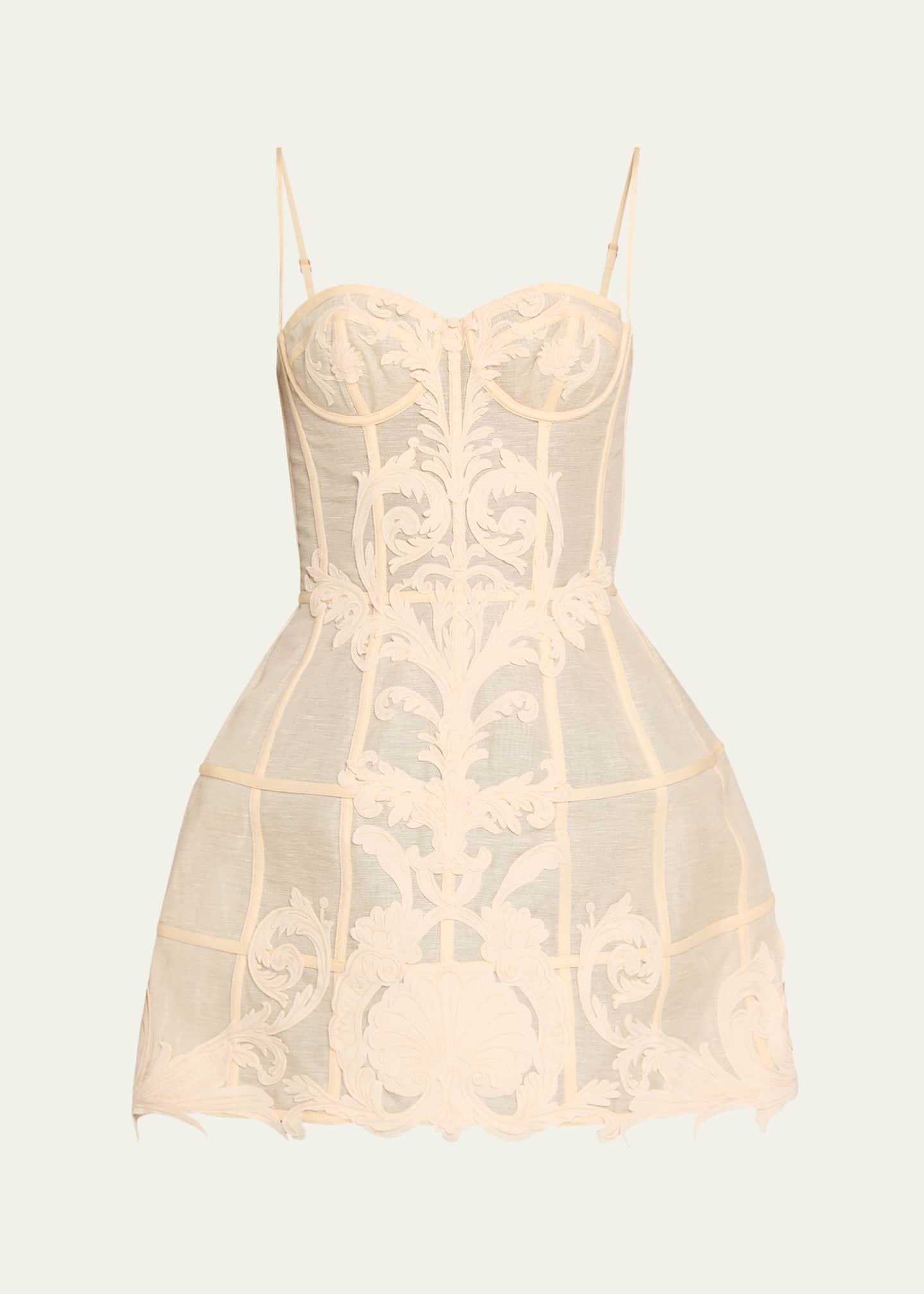 Zimmermann Rebellion Filigree Mini Dress - Bergdorf Goodman