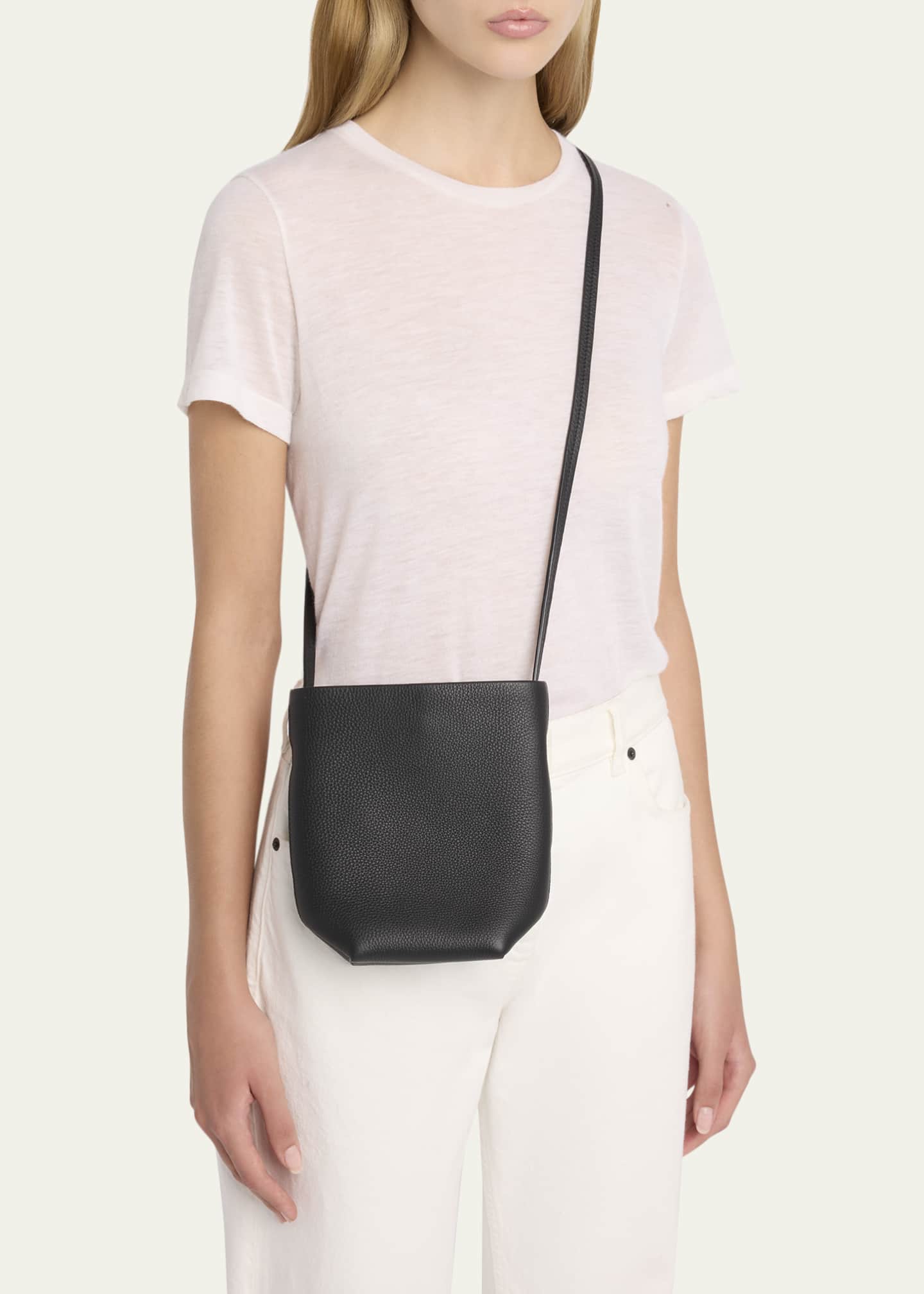 THE ROW Park North-South Crossbody Tote Bag in Leather - Bergdorf