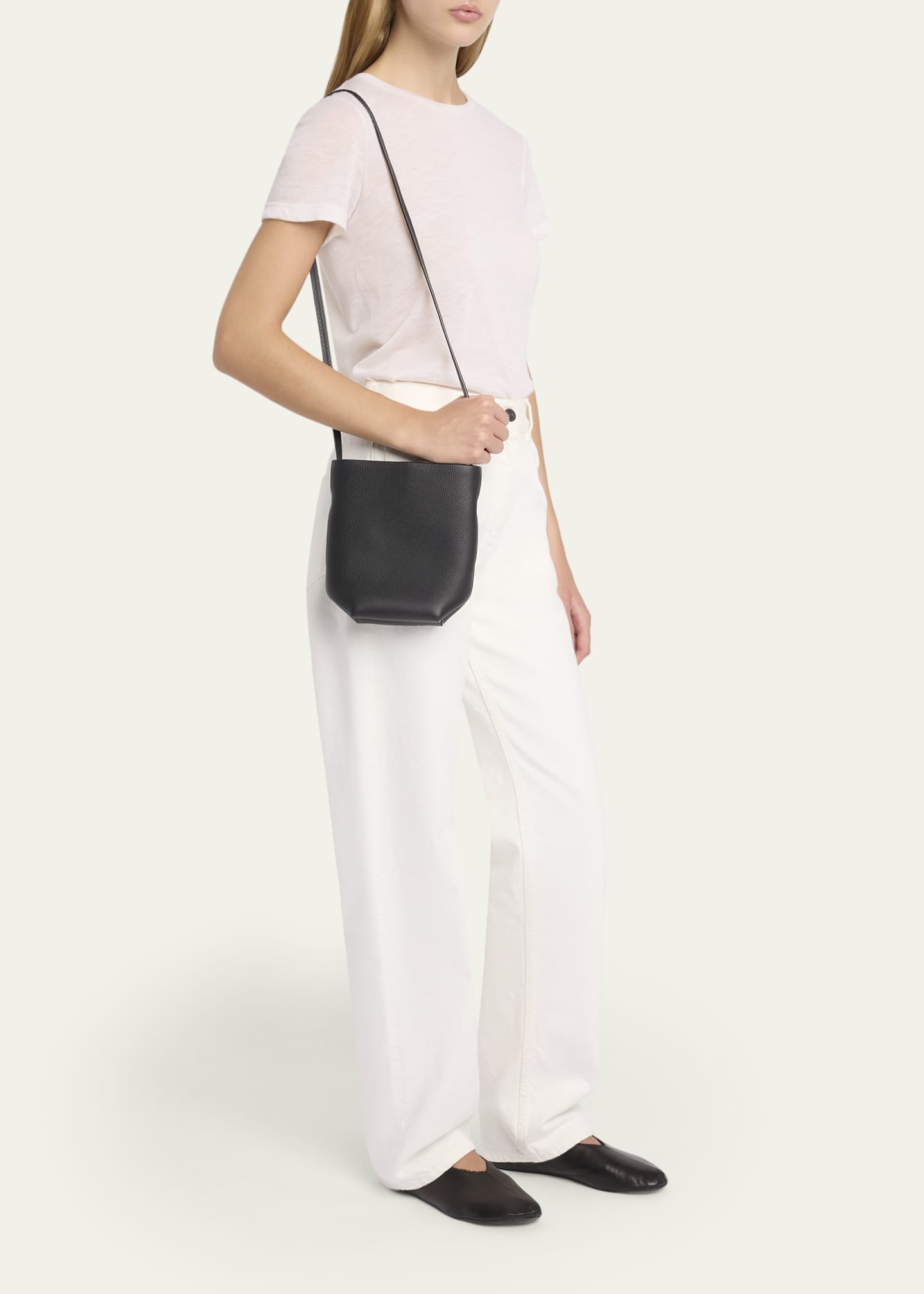 THE ROW Park North-South Crossbody Tote Bag in Leather - Bergdorf